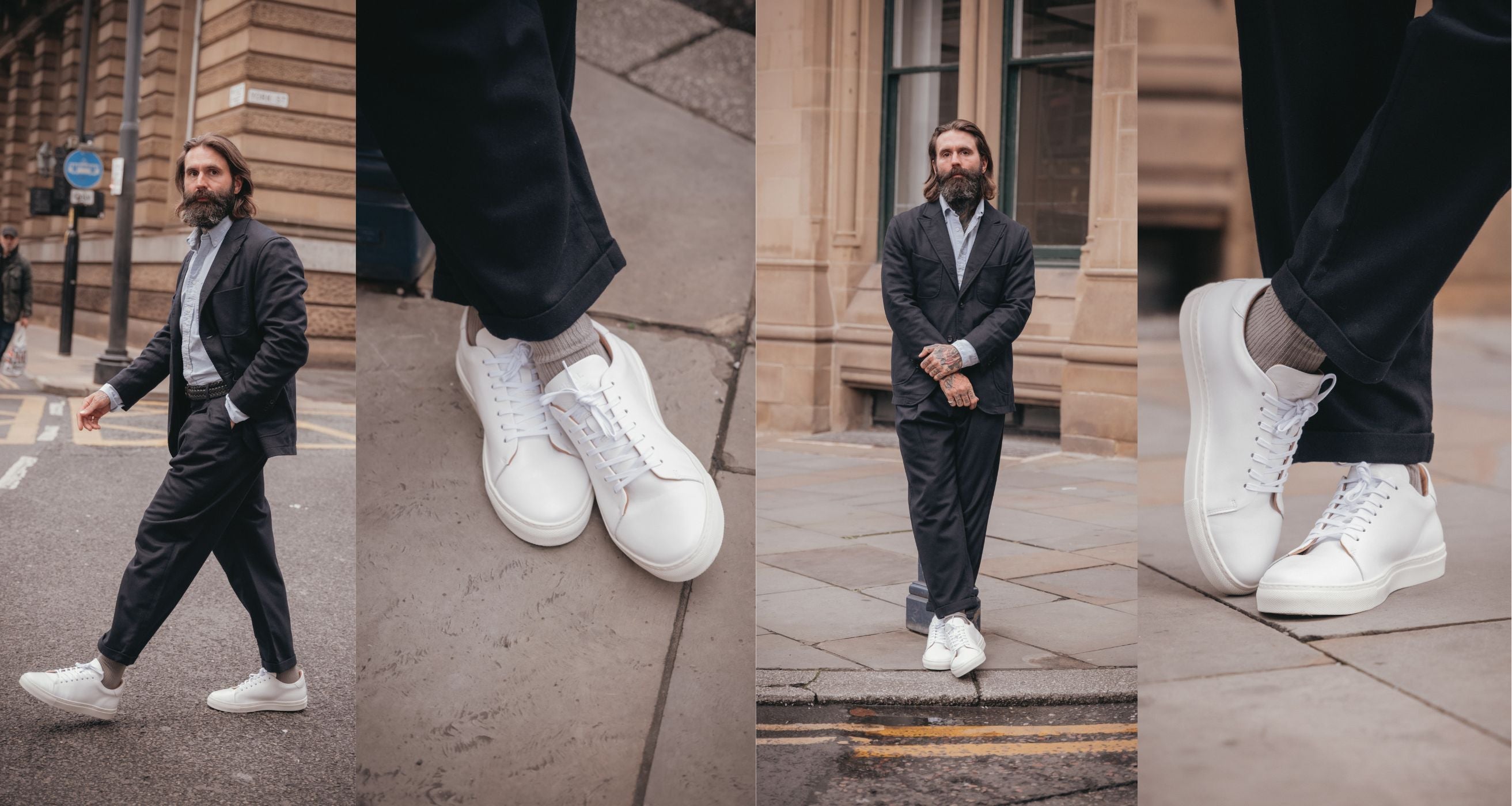 Handmade Formal Leather Sneakers and Trainers | GORAL