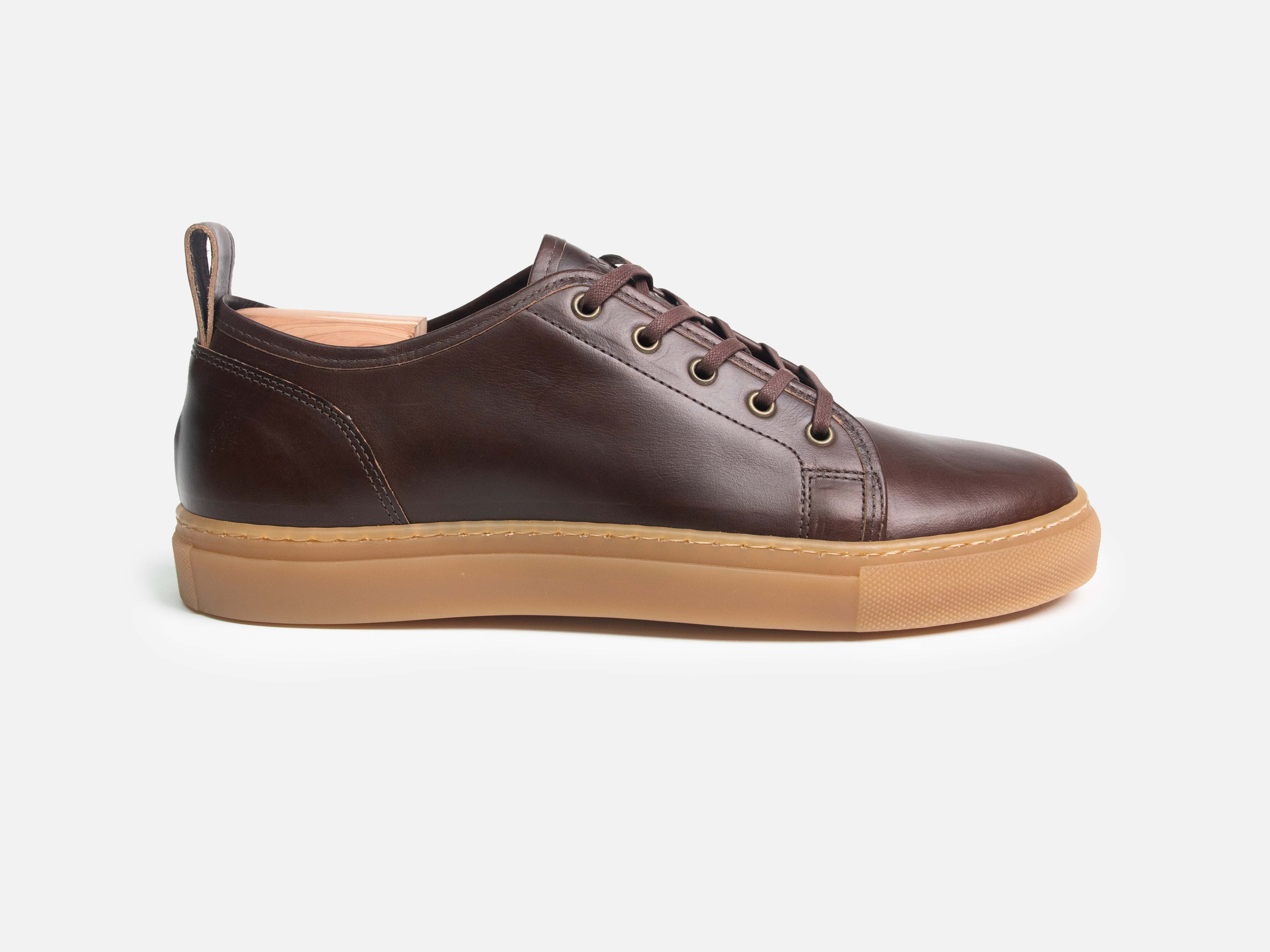 Rose Anvil X GORAL SMUGS Low Top Sneaker - Horween Brown PRE-ORDER - GORAL