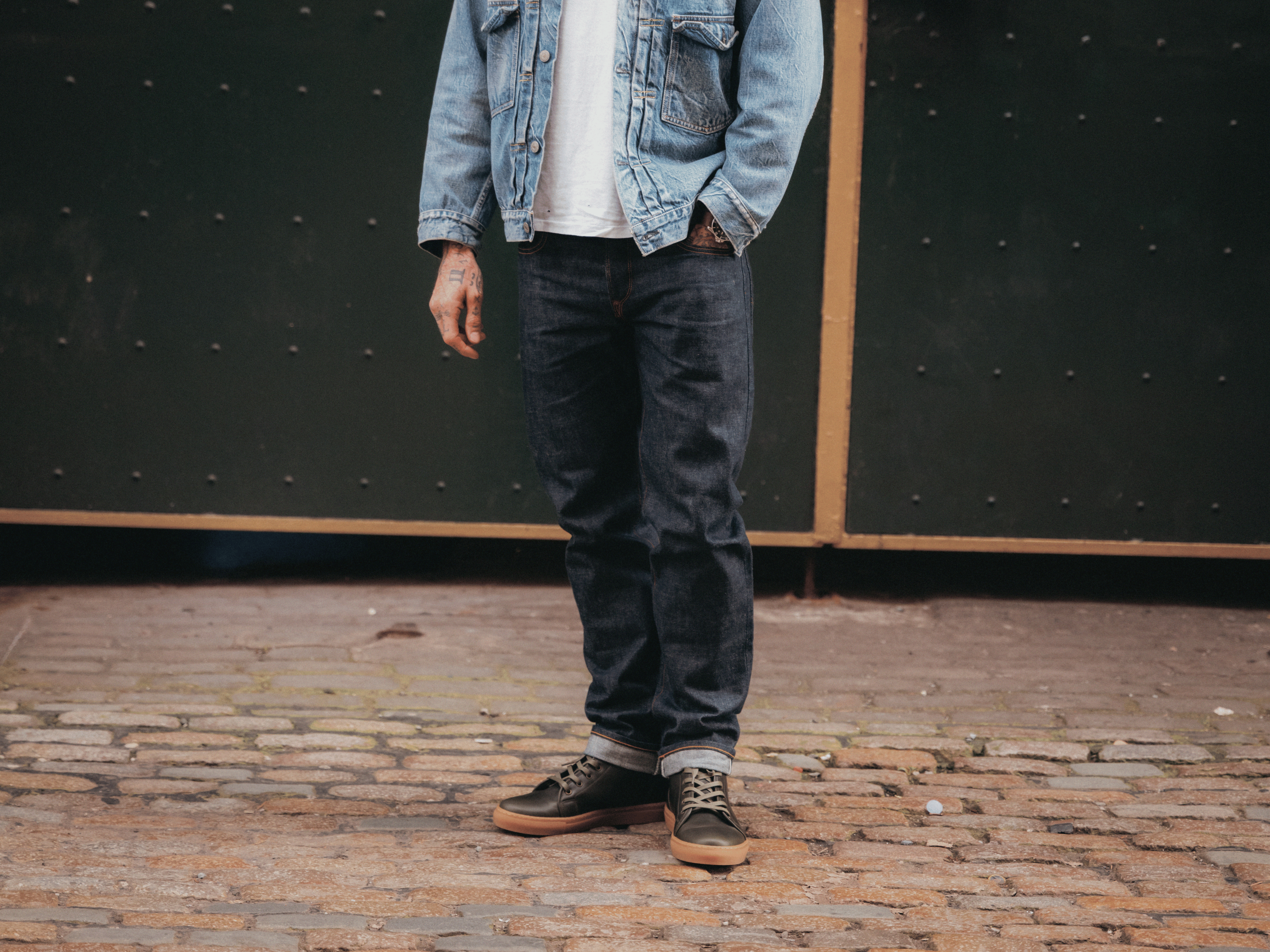 Rose Anvil X GORAL SMUGS High Top Sneaker 2.0 - Horween Forest PRE-ORDER - GORAL