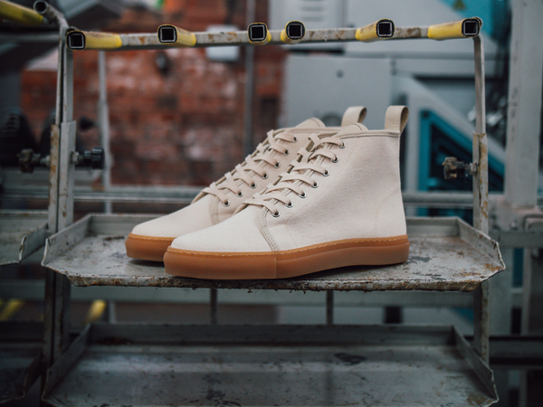 Rose Anvil X GORAL SMUGS High Top Sneaker - Canvas Sock Eater - Ready To Ship