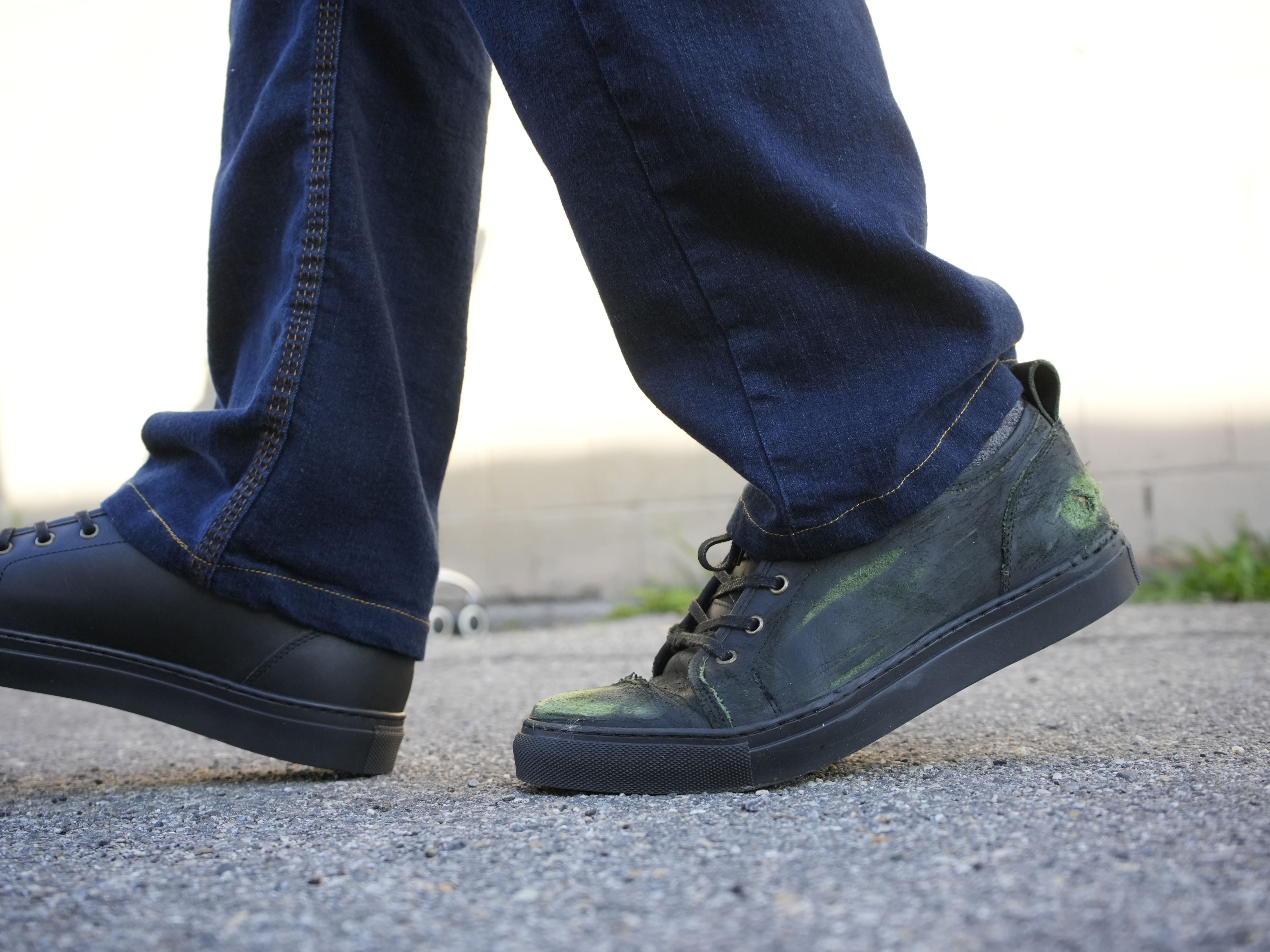 Rose Anvil X GORAL SMUGS High Top Sneaker 2.0 - Alien Blood Core - GORAL