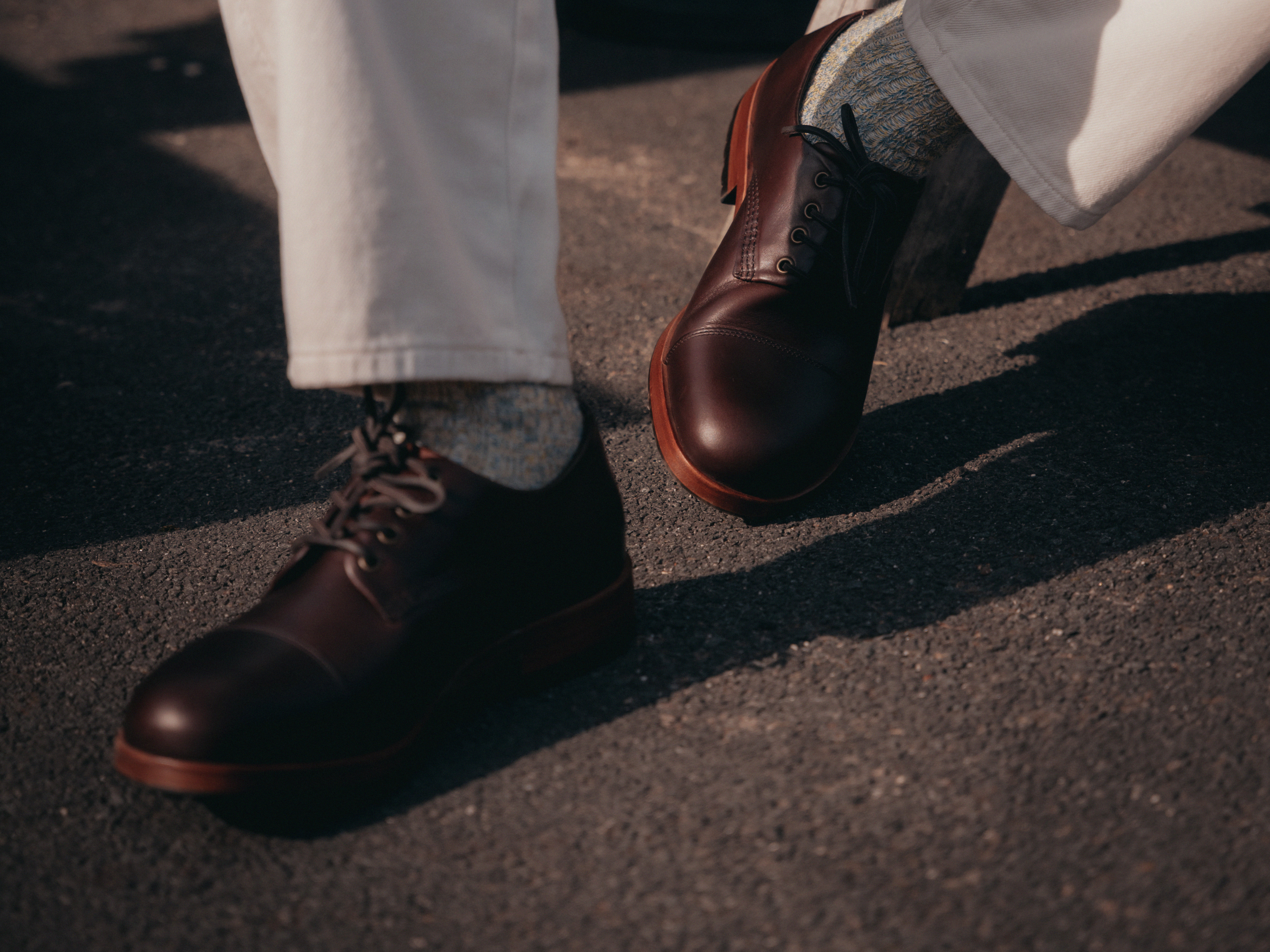 The CASTLETON Shoe - Horween Black Leather - GORAL