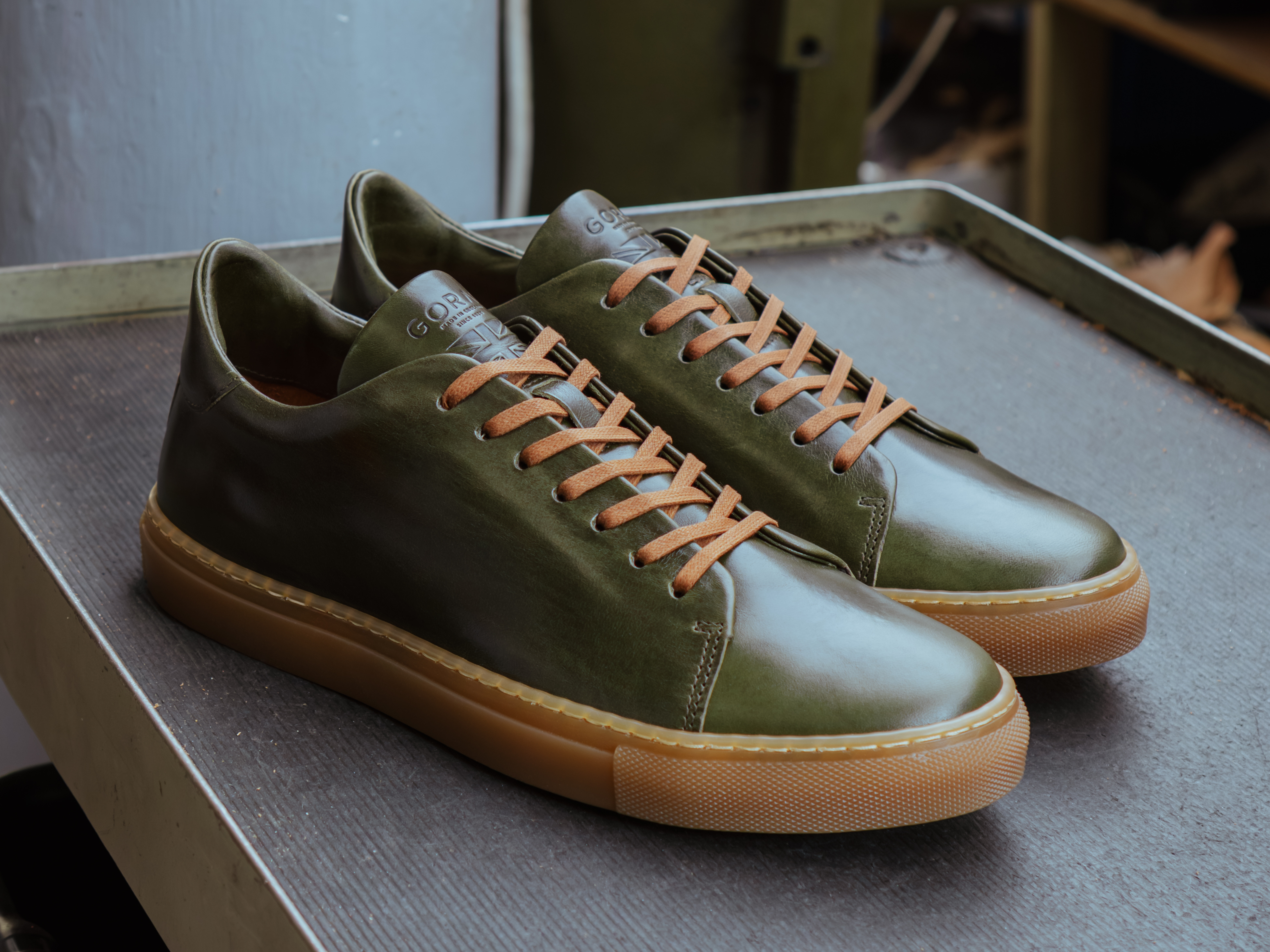 The Mellor II Sneaker - Maryam Tpr Verde Leather