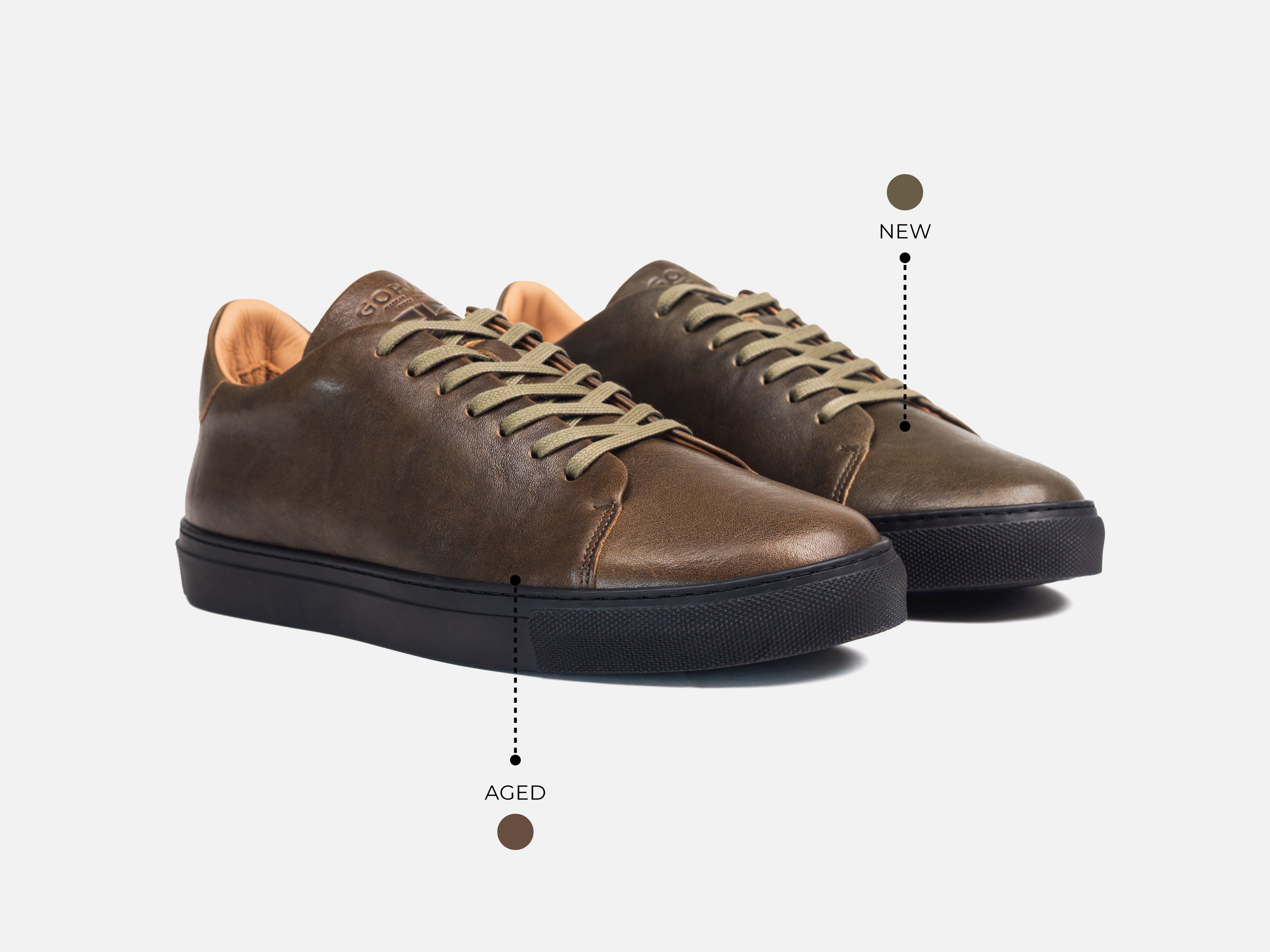 MELLOR II Sneaker - W Kogashi Green Leather