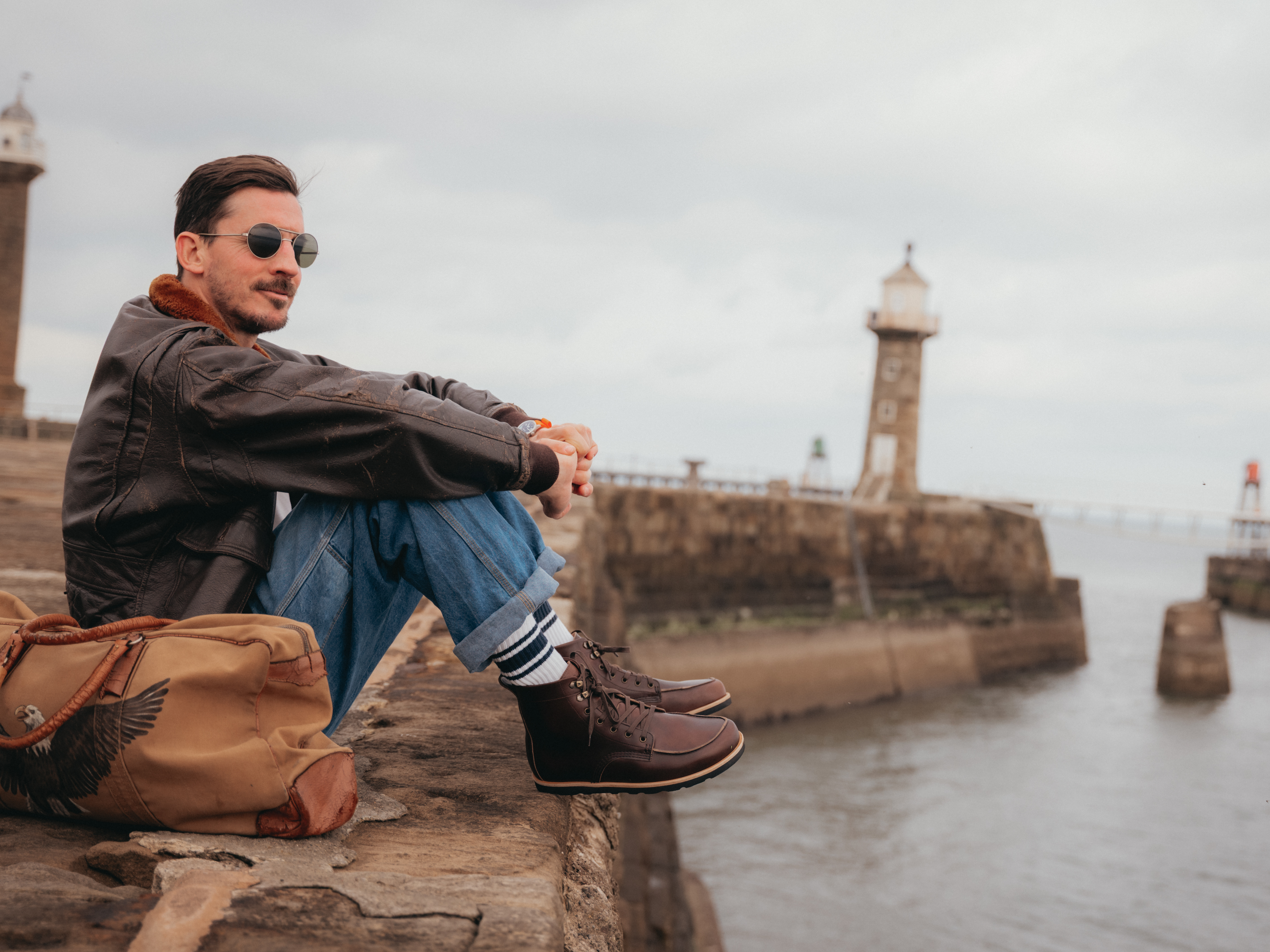 Barefoot Apron Boot - Dark Brown Horween Chromexcel Leather - GORAL