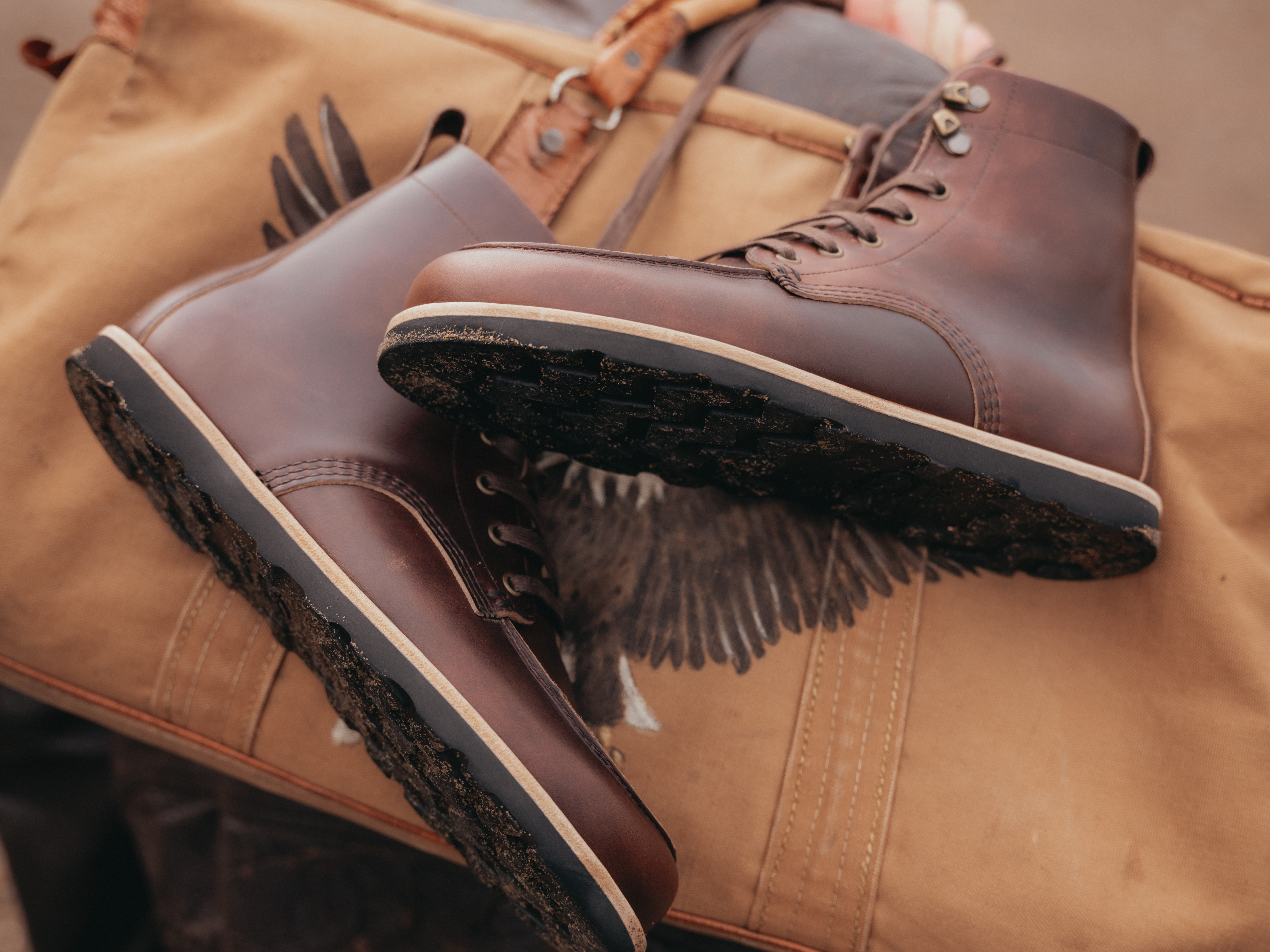 Barefoot Apron Boot - Dark Brown Horween Chromexcel Leather - GORAL