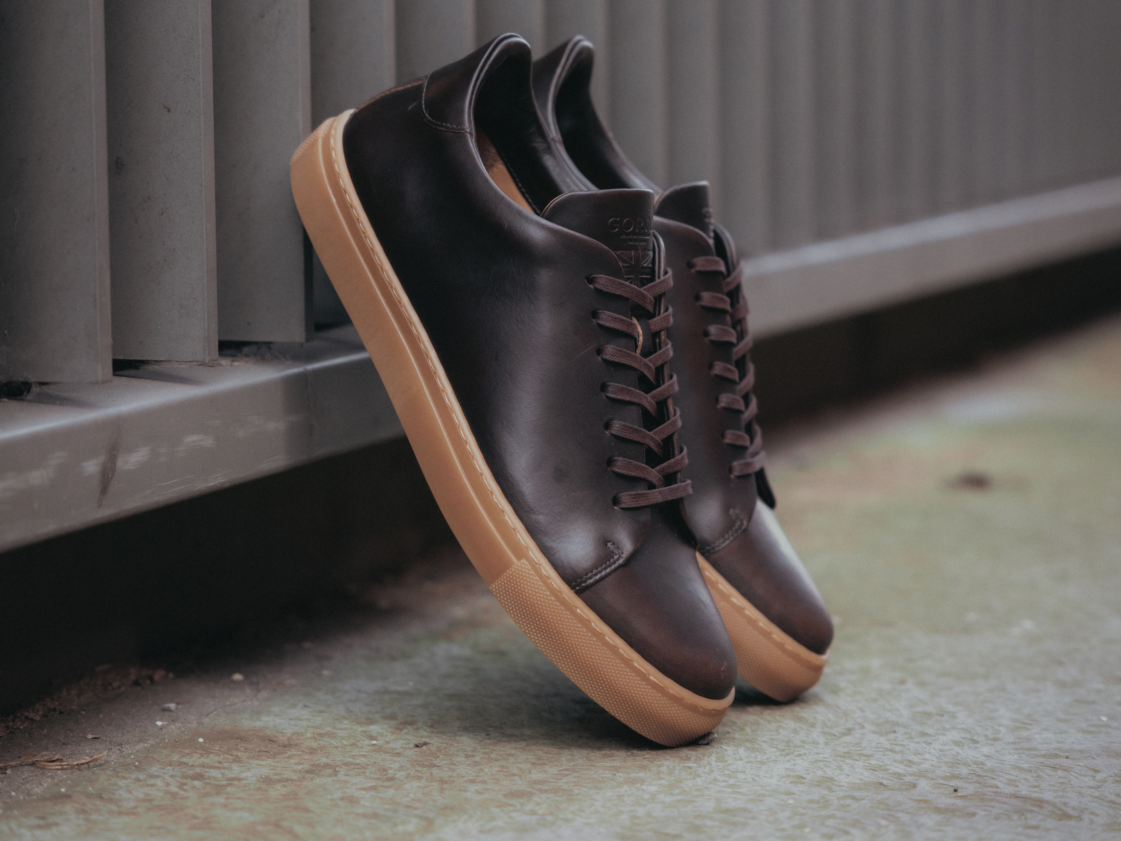 The Mellor II Sneaker - Horween Dark Brown Leather - GORAL