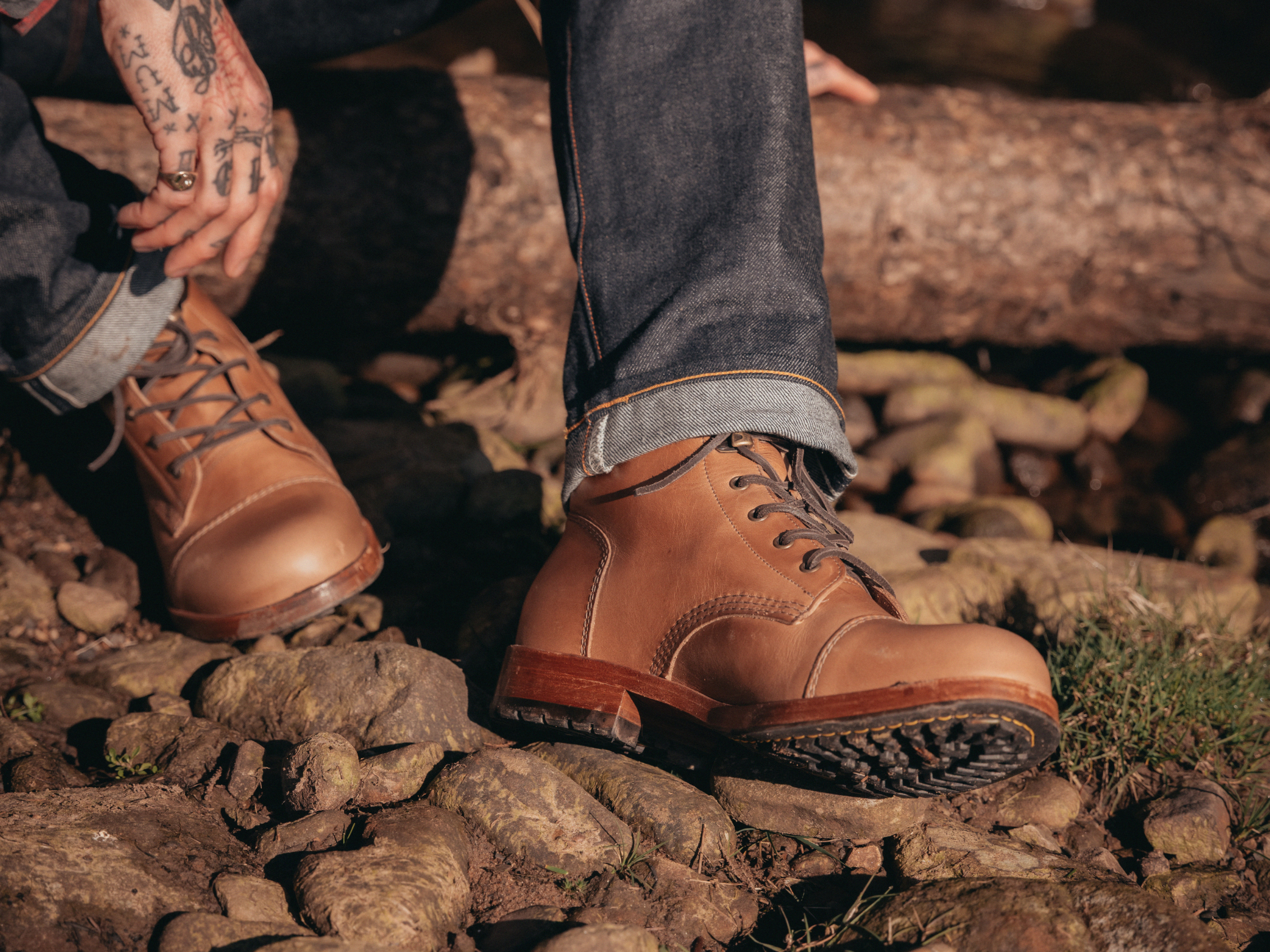 The MATLOCK Service Boot - Horween Natural Leather - GORAL