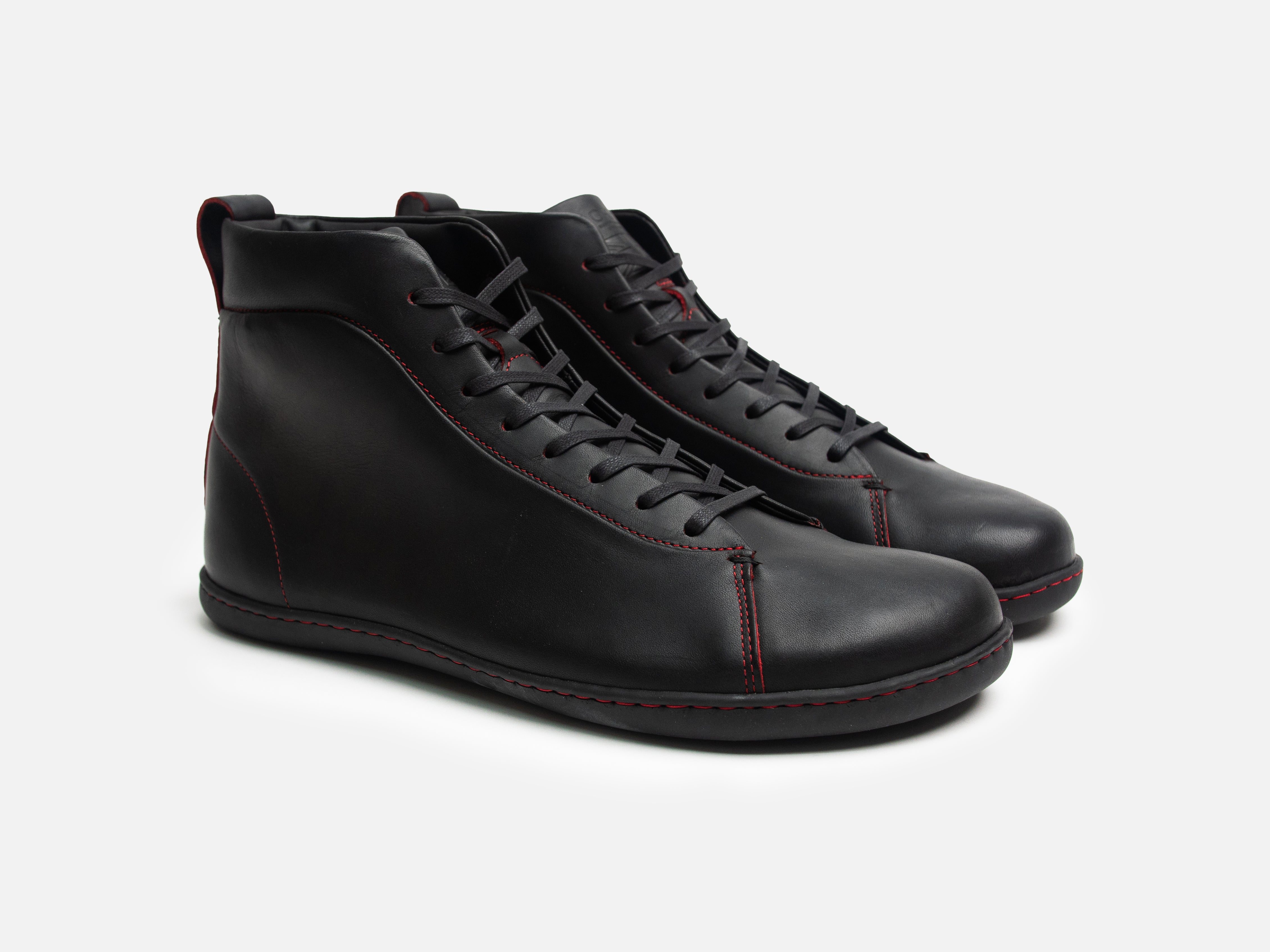 Rose Anvil X GORAL SMUGS Barefoot High Top Blood Core Leather Sneaker PRE-ORDER - GORAL