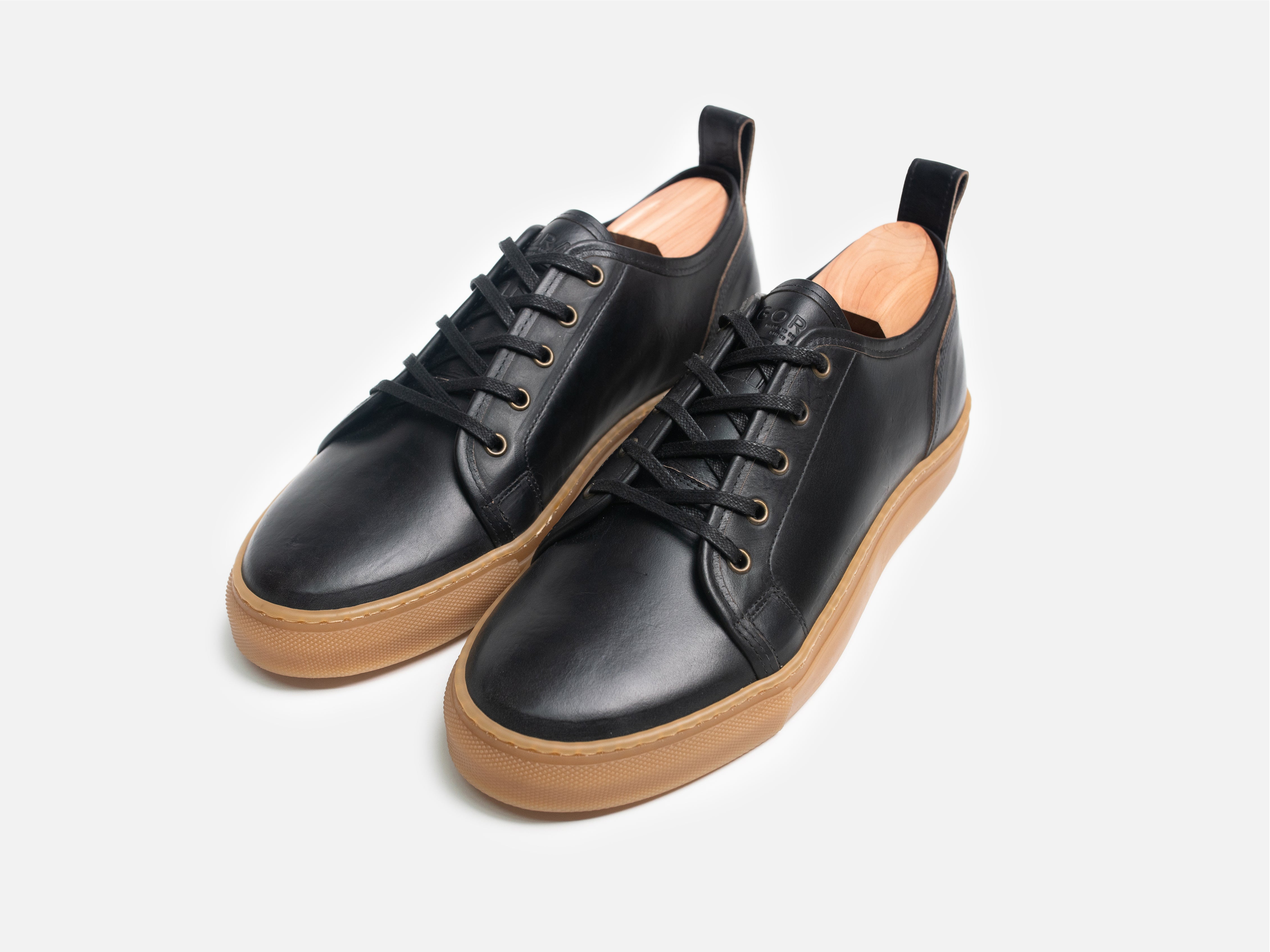 Rose Anvil X GORAL SMUGS Low Top Sneaker - Horween Black PRE-ORDER - GORAL