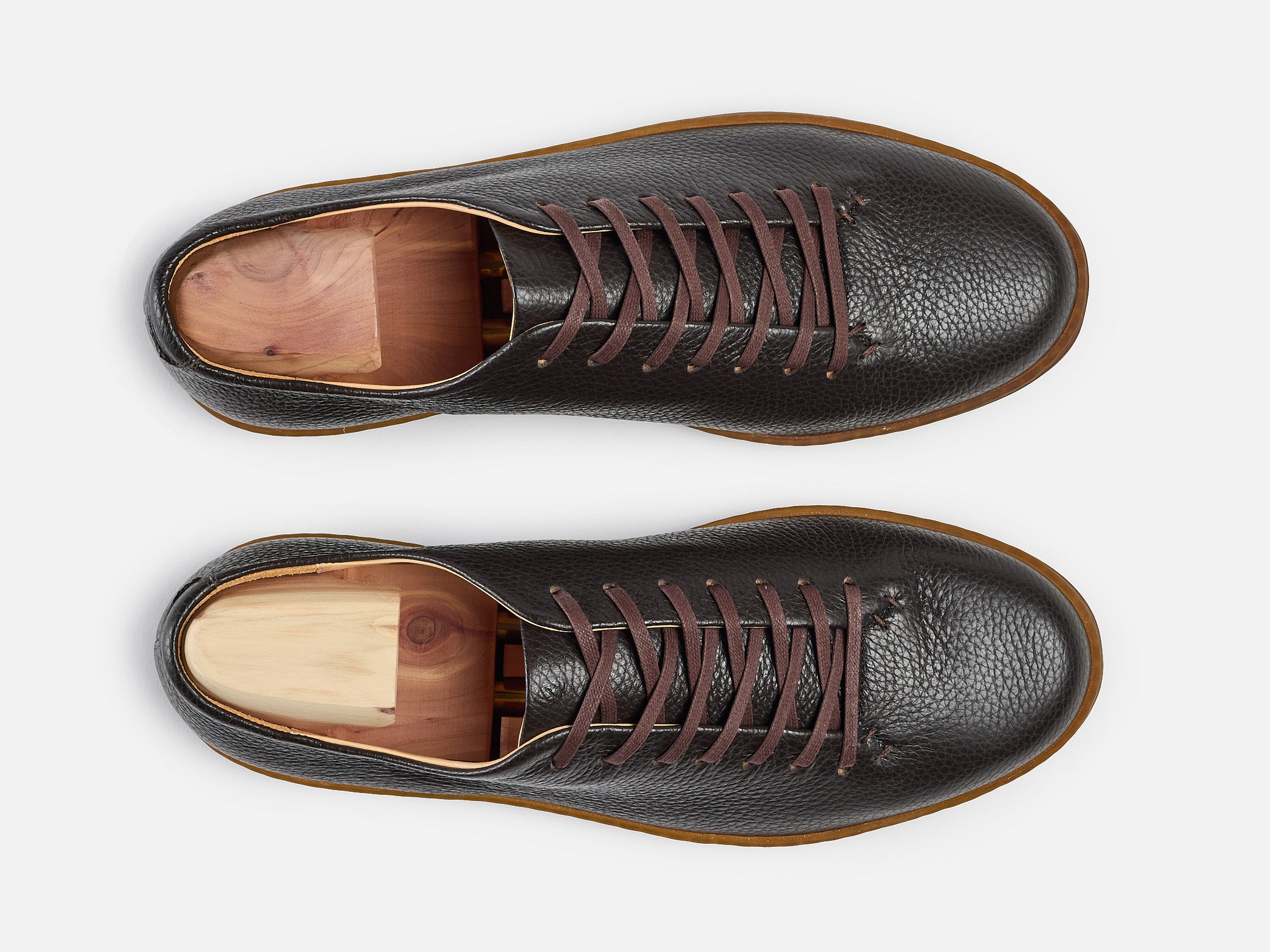 Huxley Sneaker - Deerskin Chocolate - GORAL