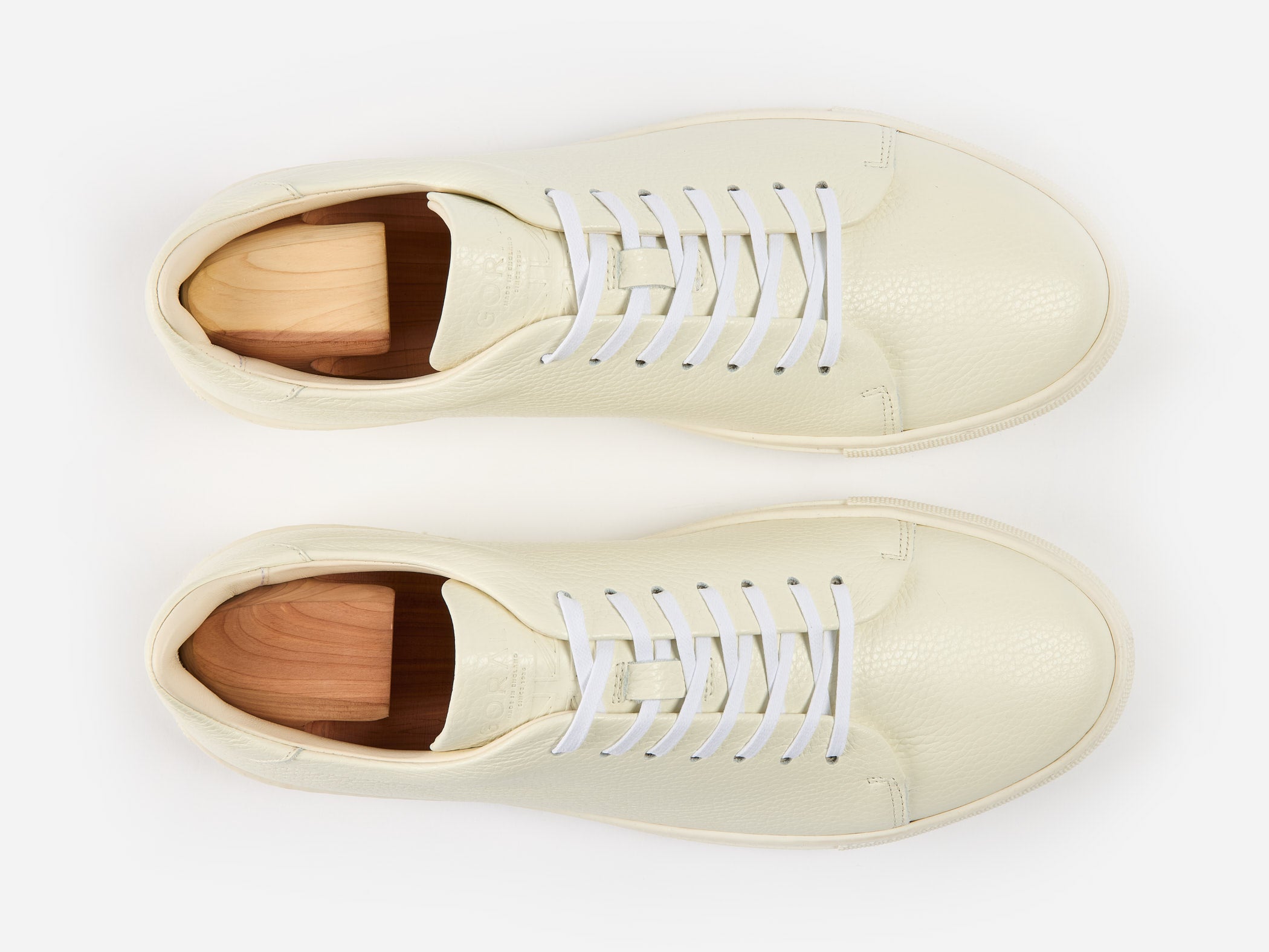 The Mellor II Sneaker - Mastrotto Adria Bianco Leather - GORAL