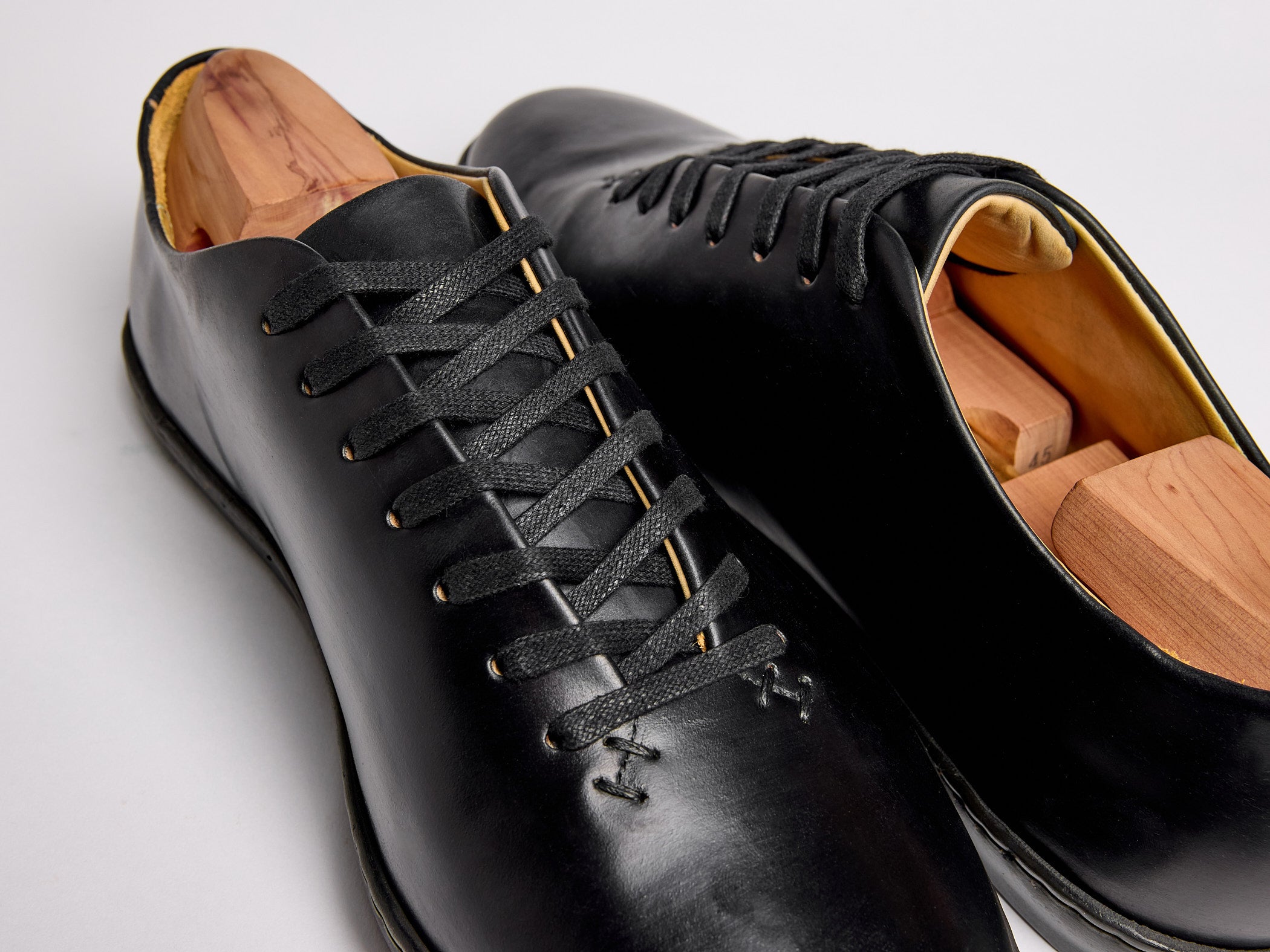 Hanley Sneaker - Horween Shell Cordovan Black - GORAL