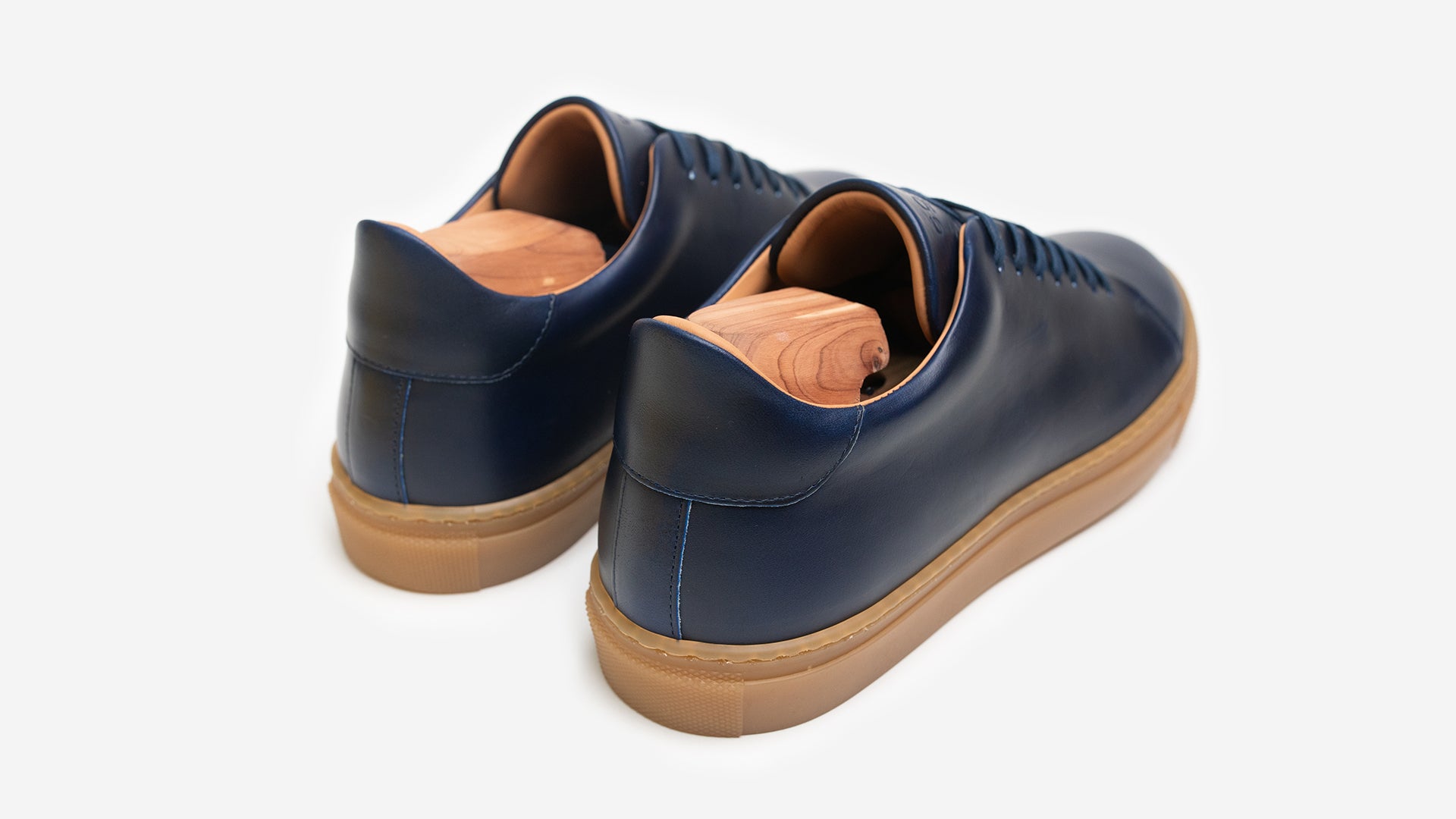 The Mellor II Sneaker - Horween Ink Leather - GORAL