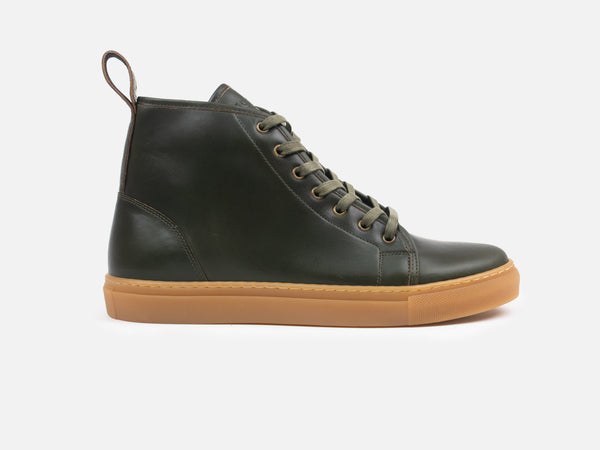 Rose Anvil X GORAL SMUGS High Top Sneaker 2.0 - Horween Forest PRE-ORDER - GORAL