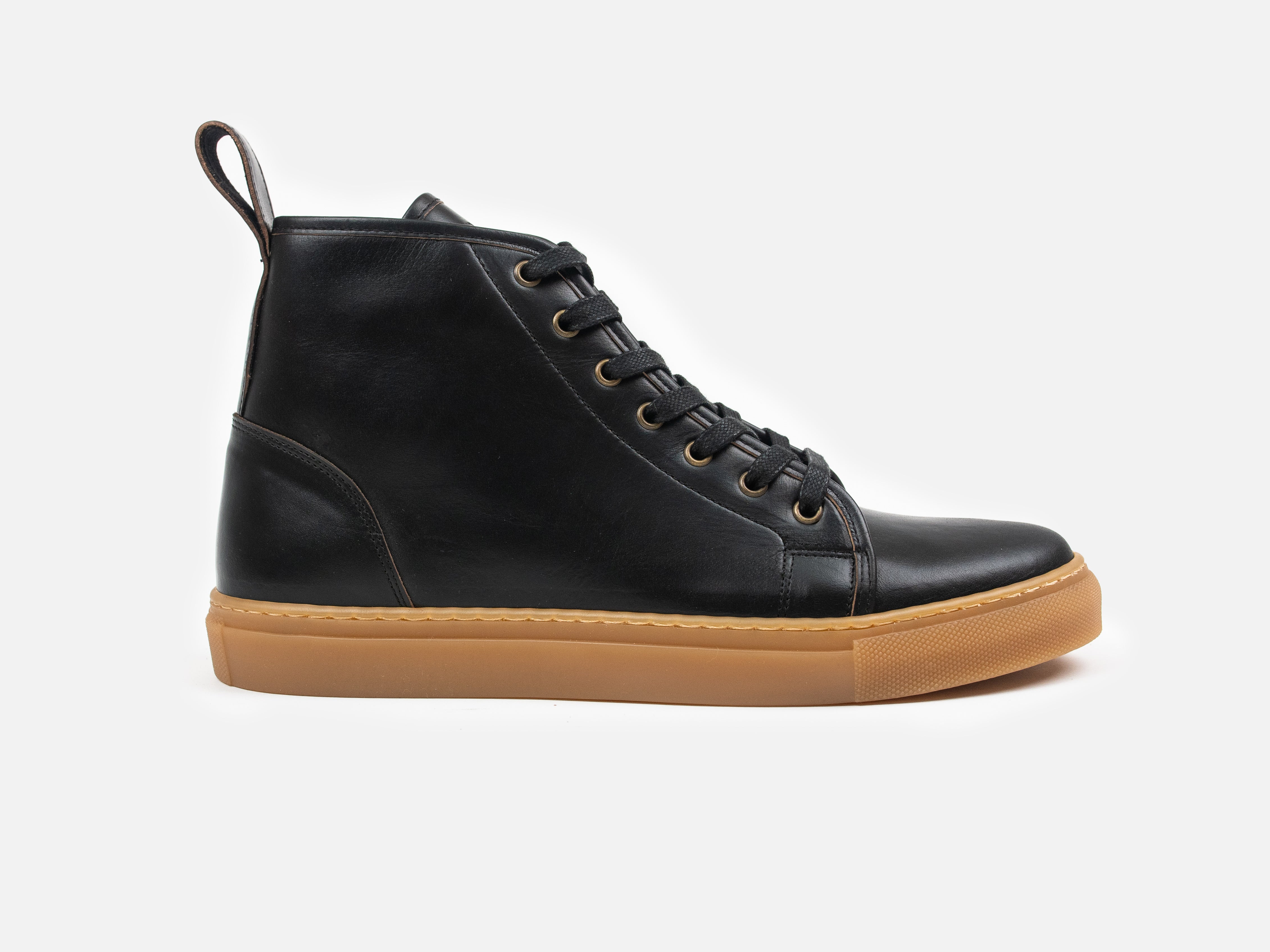 Rose Anvil X GORAL SMUGS High Top Sneaker 2.0 - Horween Black Ready To Ship