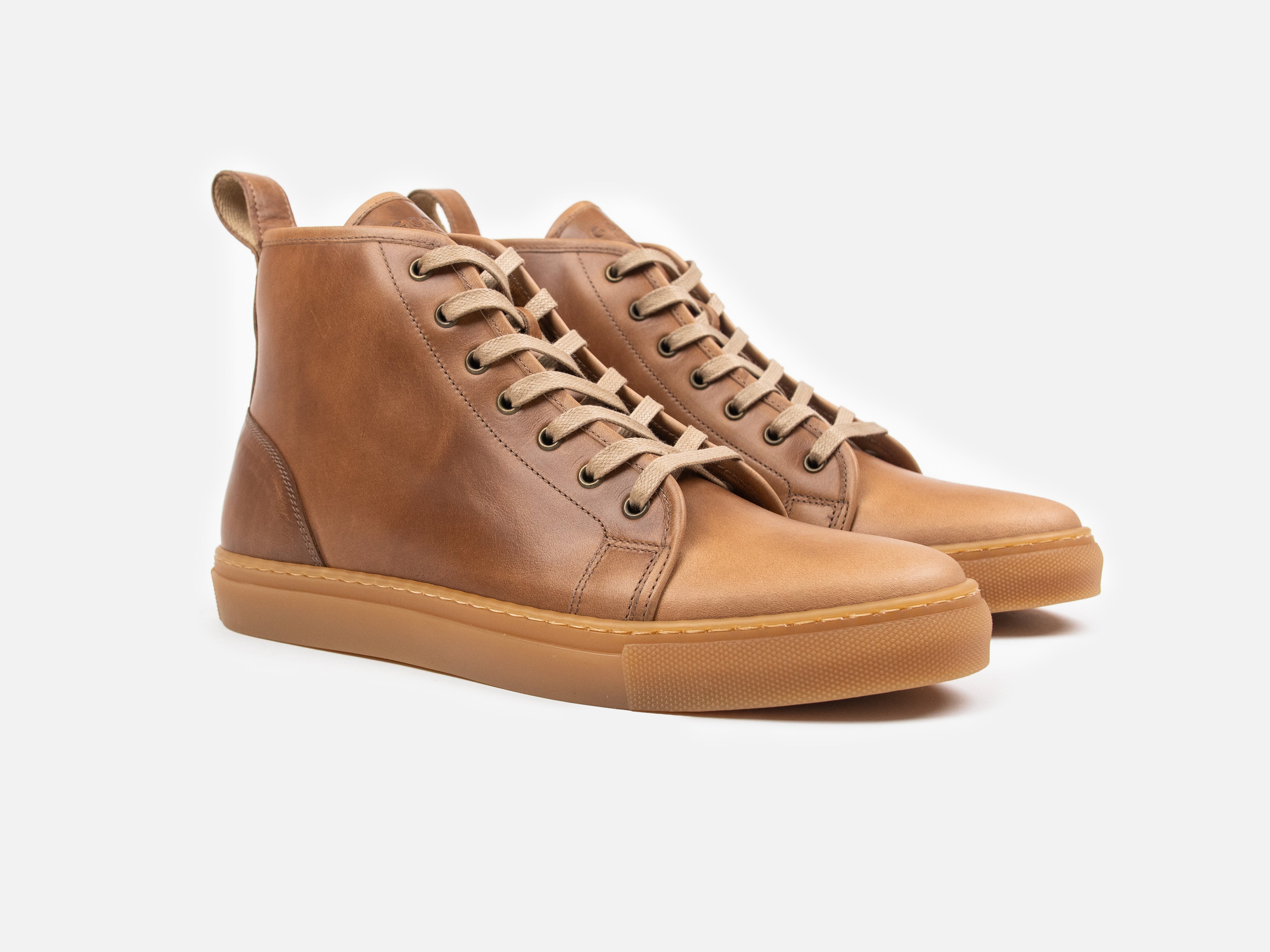 Rose Anvil X GORAL SMUGS High Top Sneaker 2.0 - Horween Natural PRE-ORDER
