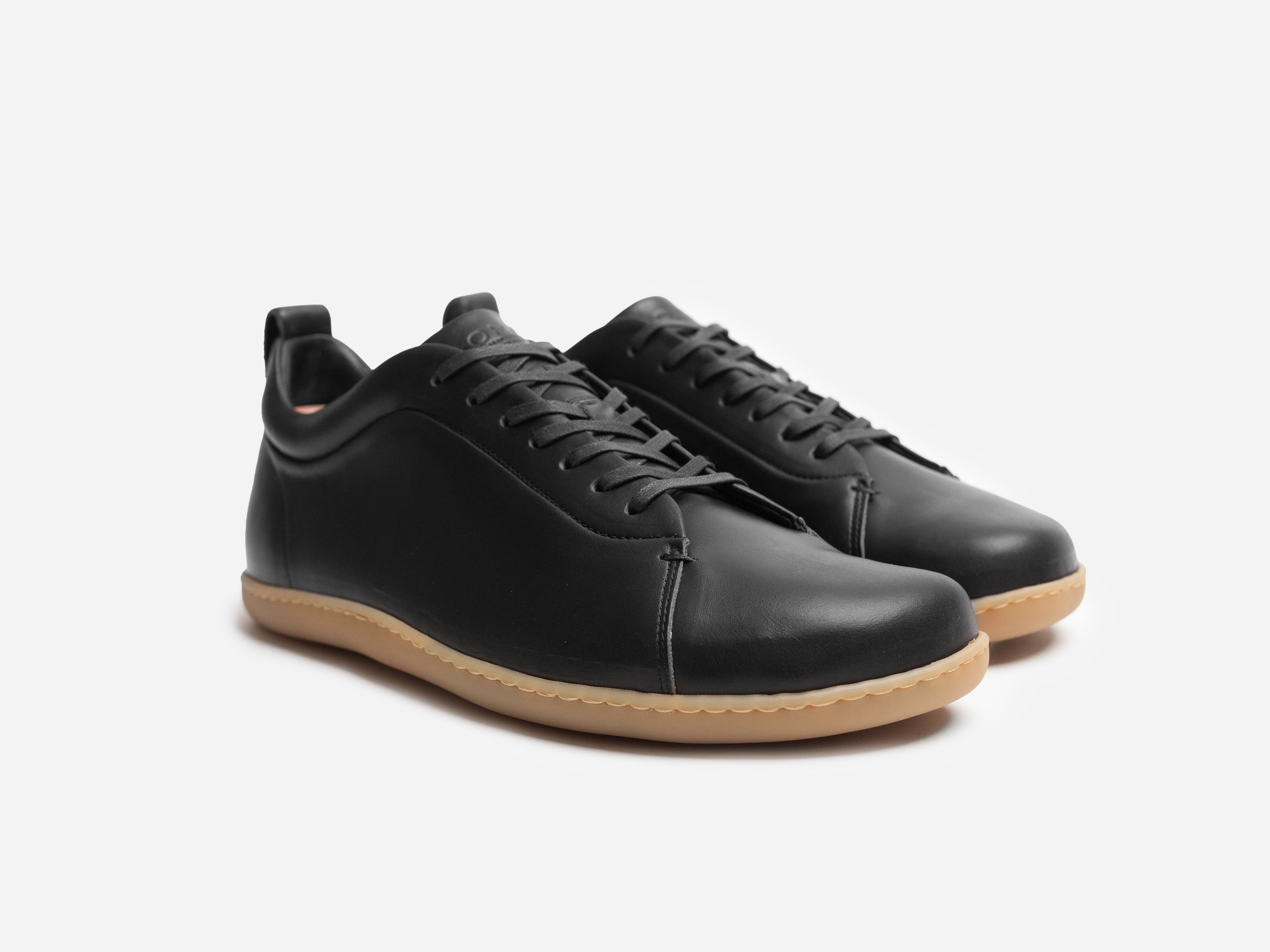 Rose Anvil X GORAL SMUGS Barefoot Low Top Horween Black Leather Sneaker PRE-ORDER - GORAL
