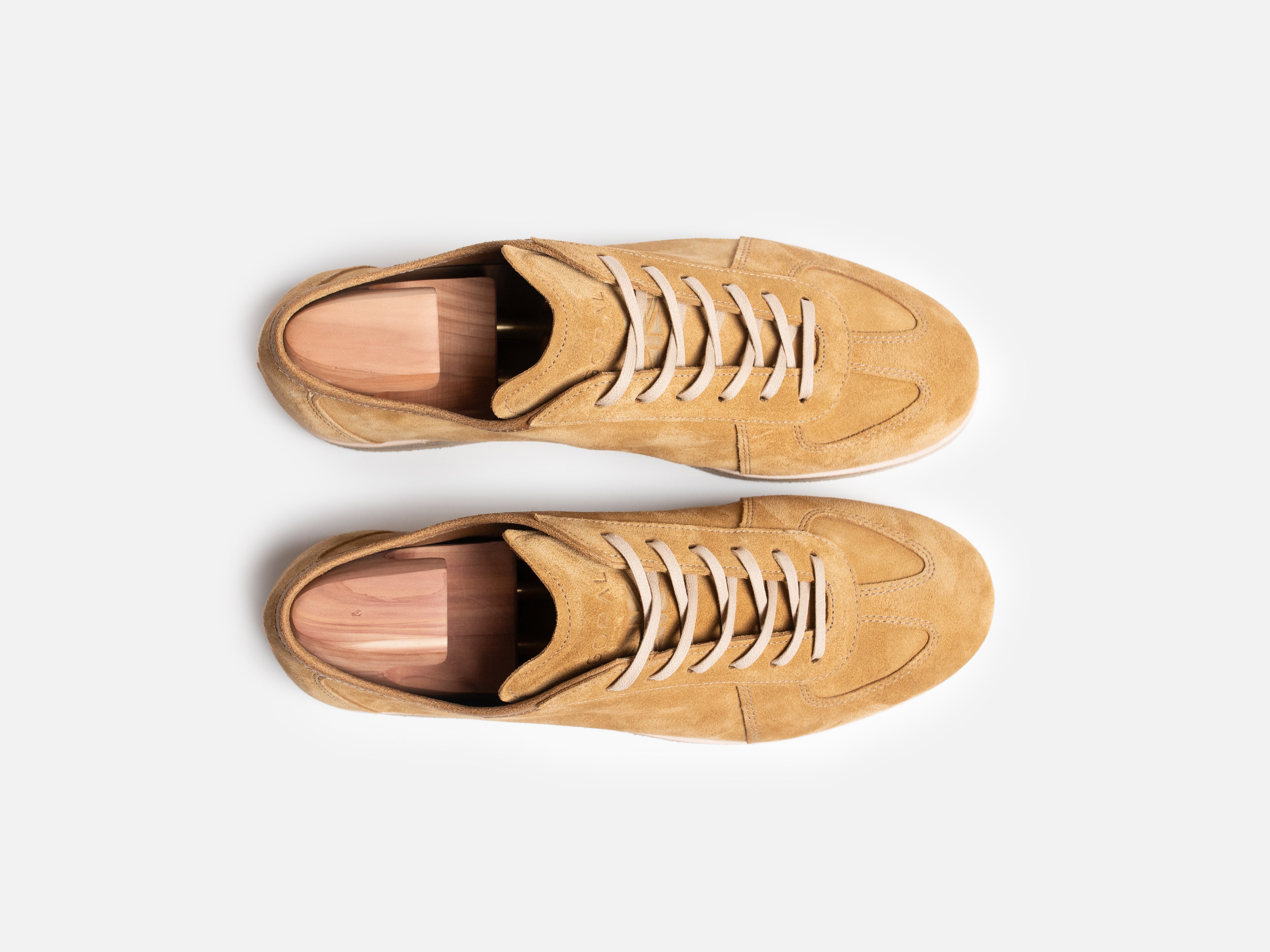 The Roma Crepe - Opera Go Rain Tan Leather Low Top GAT Sneaker - GORAL