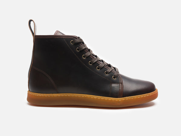 Rose Anvil X GORAL SMUGS High Top Sneaker 2.0 - Shell Cordovan No.8 - GORAL