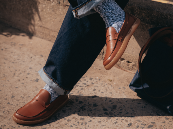 Barefoot Loafer - Natural Calfskin Nappa Leather - GORAL