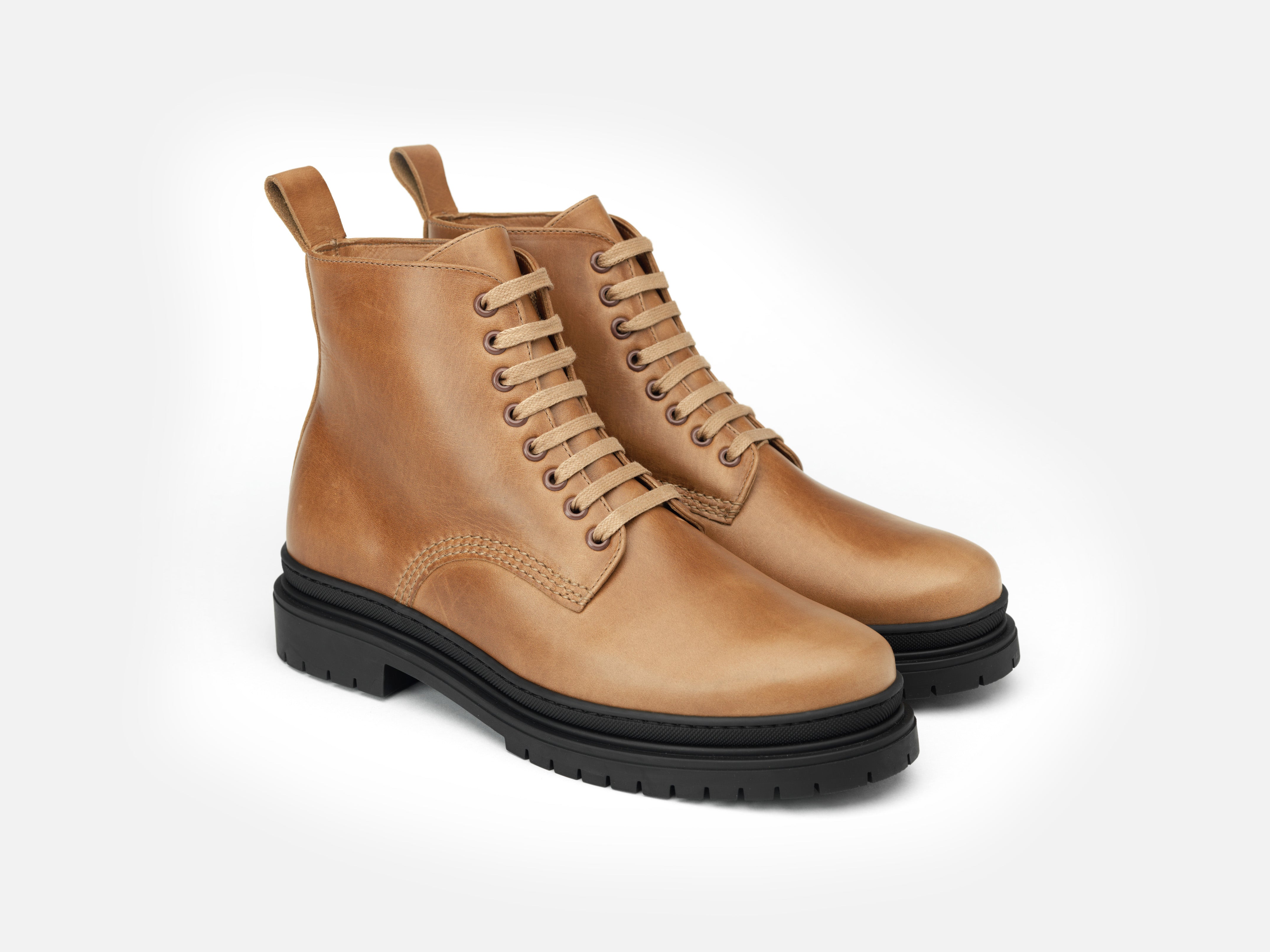 The Sharman Boot - Horween Natural Leather - GORAL