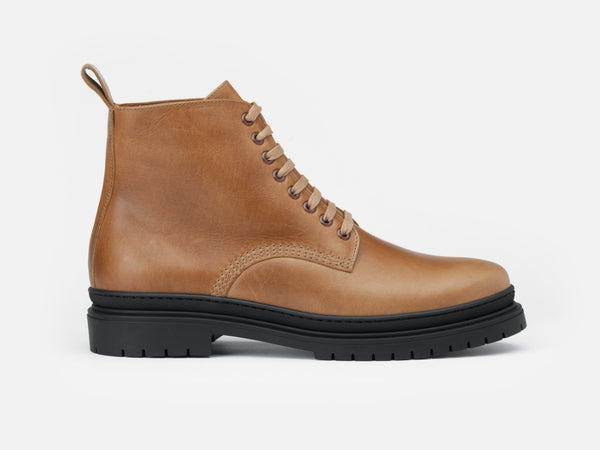 The Sharman Boot - Horween Natural Leather - GORAL
