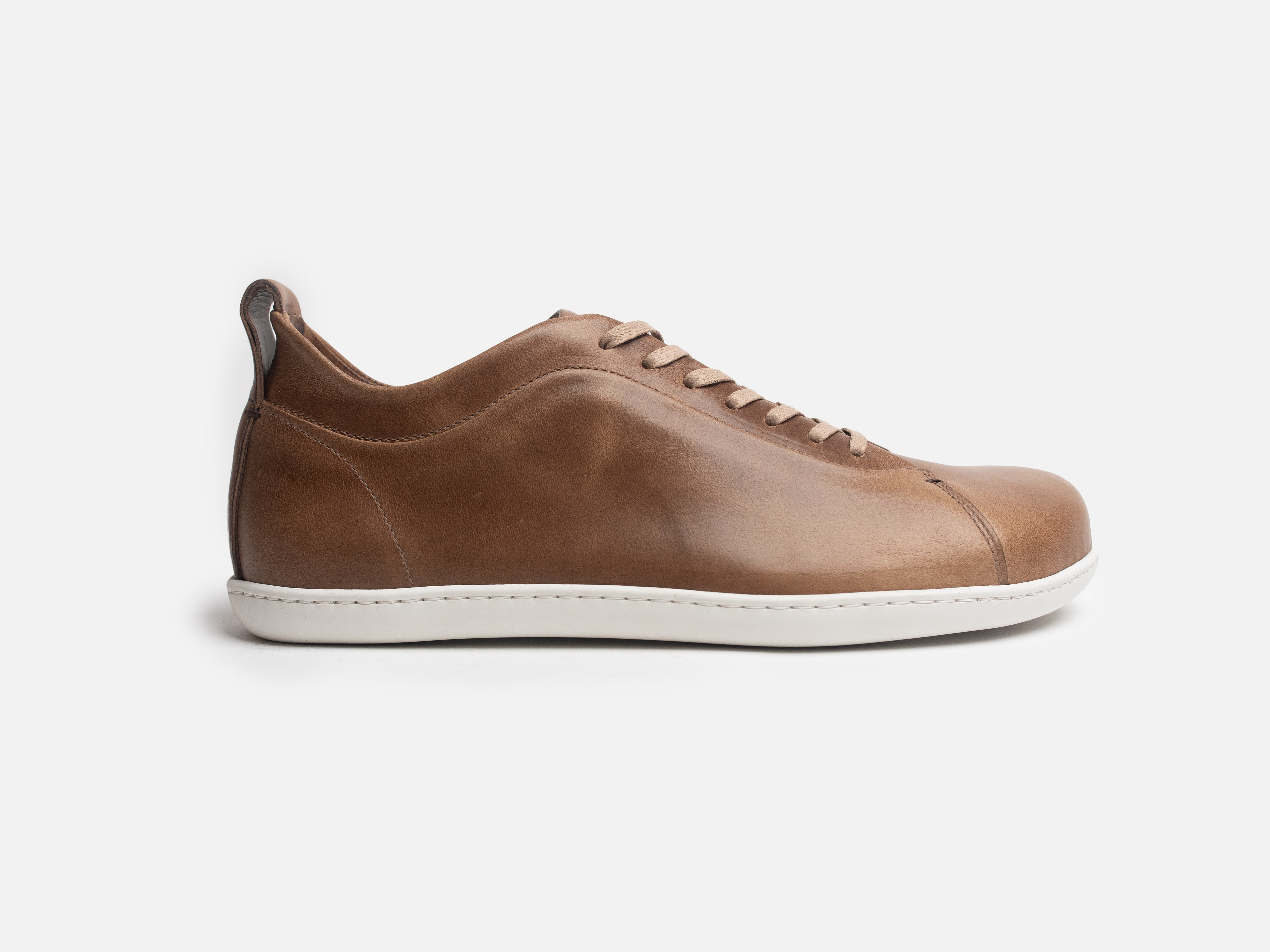 Rose Anvil X GORAL SMUGS Barefoot Low Top Horween Natural Leather Sneaker PRE-ORDER - GORAL