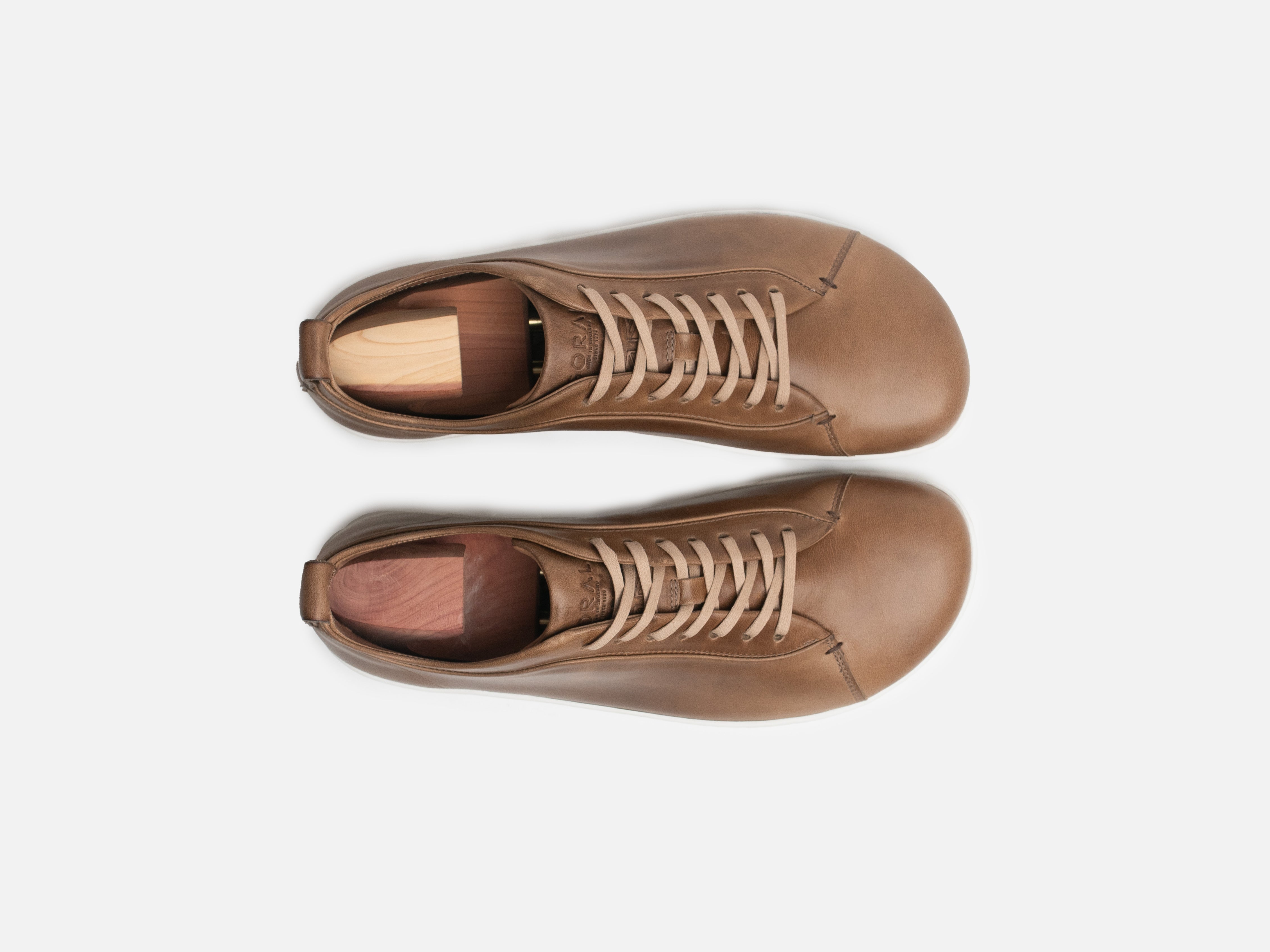 Rose Anvil X GORAL SMUGS Barefoot Low Top Horween Natural Leather Sneaker PRE-ORDER - GORAL