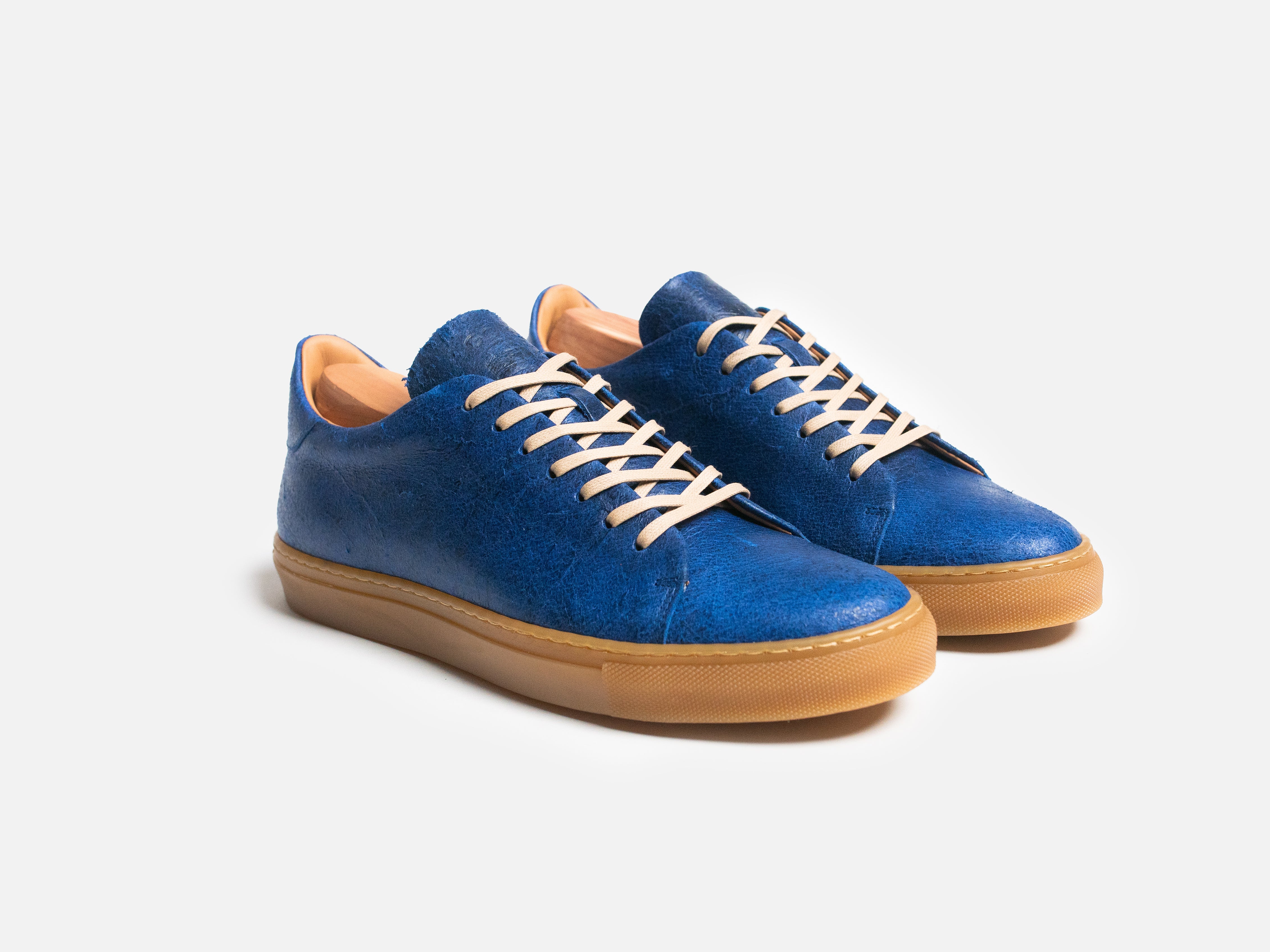 The Mellor II Sneaker - Charles F Stead Crazy Cow Blue - GORAL
