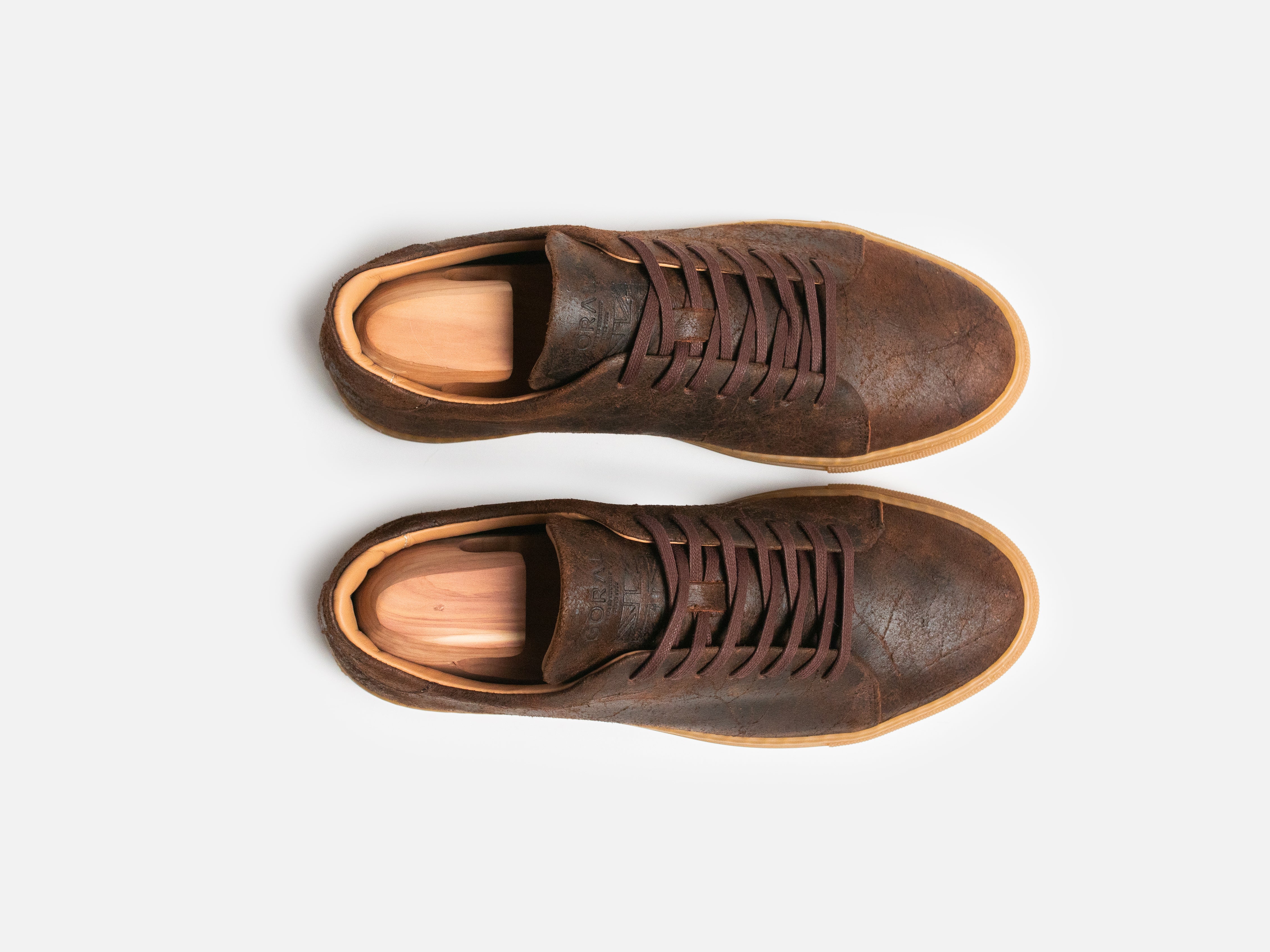 The Mellor II Sneaker - Charles F Stead Crazy Cow Brown - GORAL