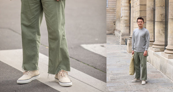 Les Indispensable Paris Wears GARMSVILLE by GORAL Deck Shoes