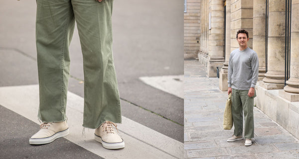 Les Indispensable Paris Wears GARMSVILLE by GORAL Deck Shoes