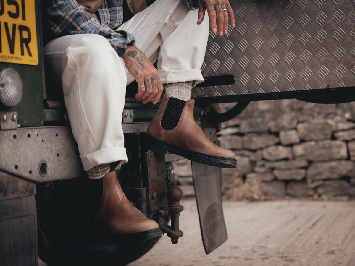 The Baslow Chelsea Boot | Handmade Leather Boots | Goral