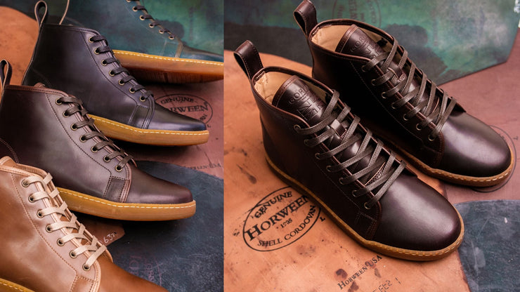 Rose Anvil x GORAL | Handmade Leather Sneakers, Trainers, Jackets | GORAL