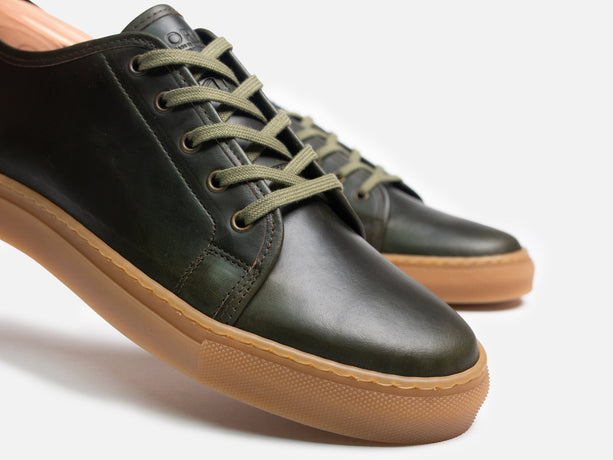 Rose Anvil x GORAL Low Top Leather Sneakers | SMUGS Men’s Trainers