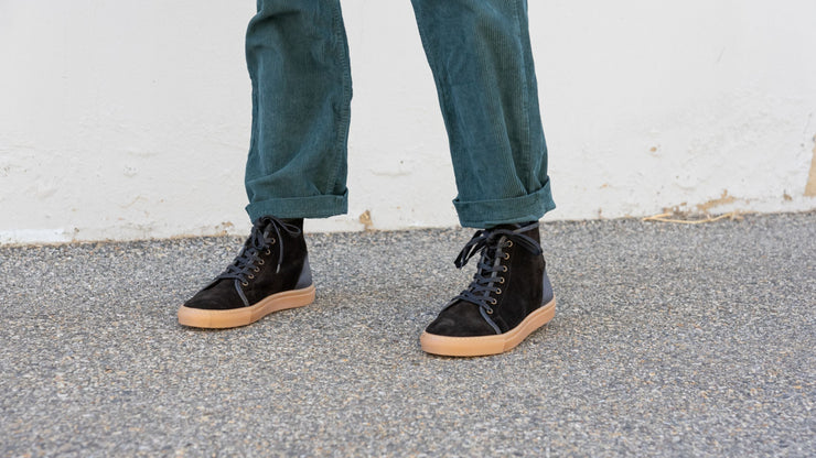 Handmade High Top Leather Sneakers | Premium Men’s Trainers | Goral