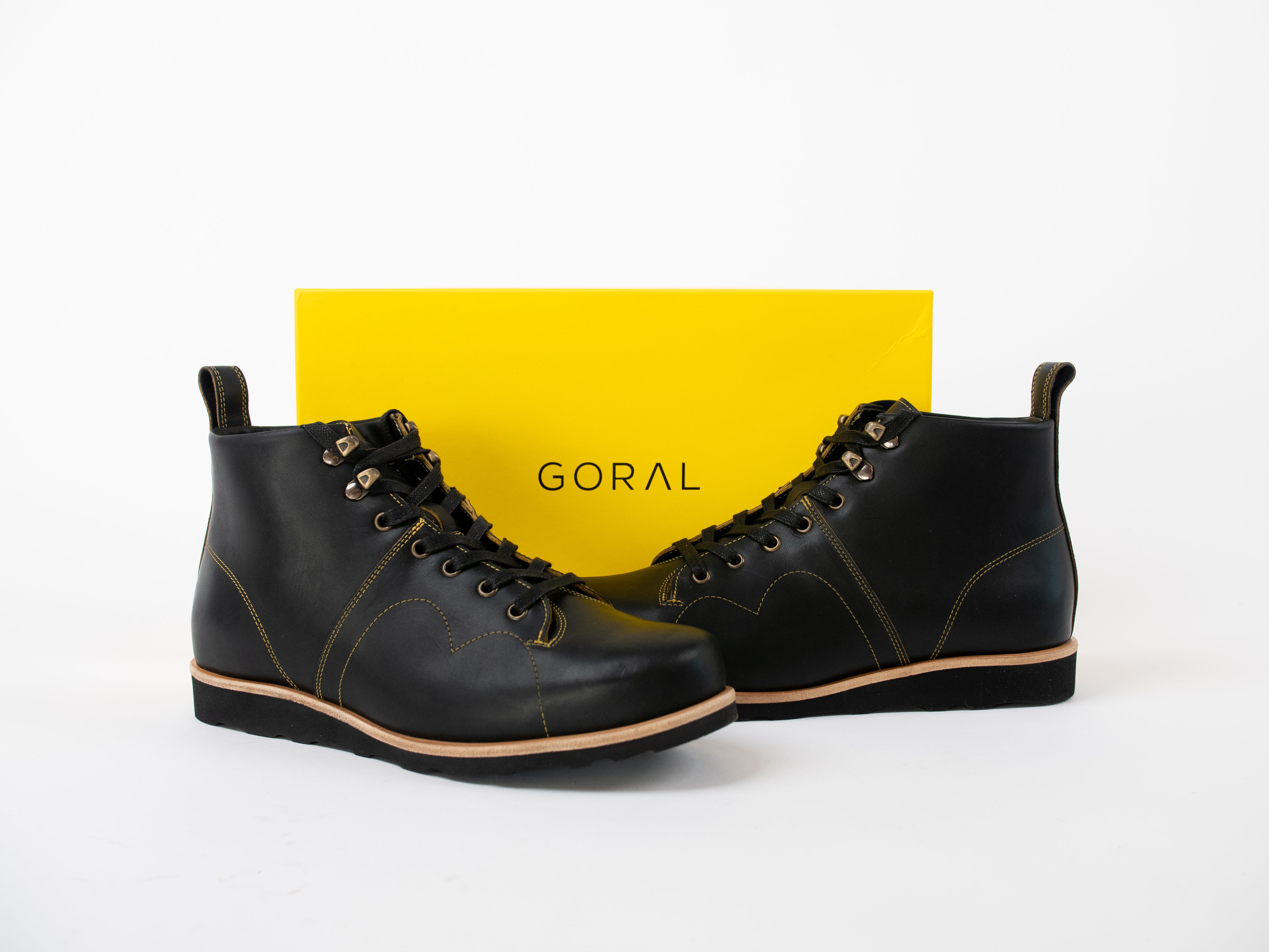 Goral x Rose Anvil Monkey Boots Black