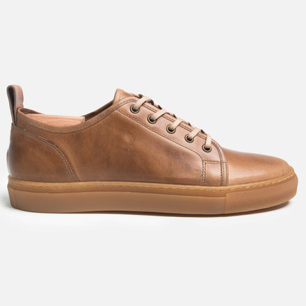 SMUGS Rose Anvil X GORAL Low Top Sneaker - Horween Natural PRE-ORDER