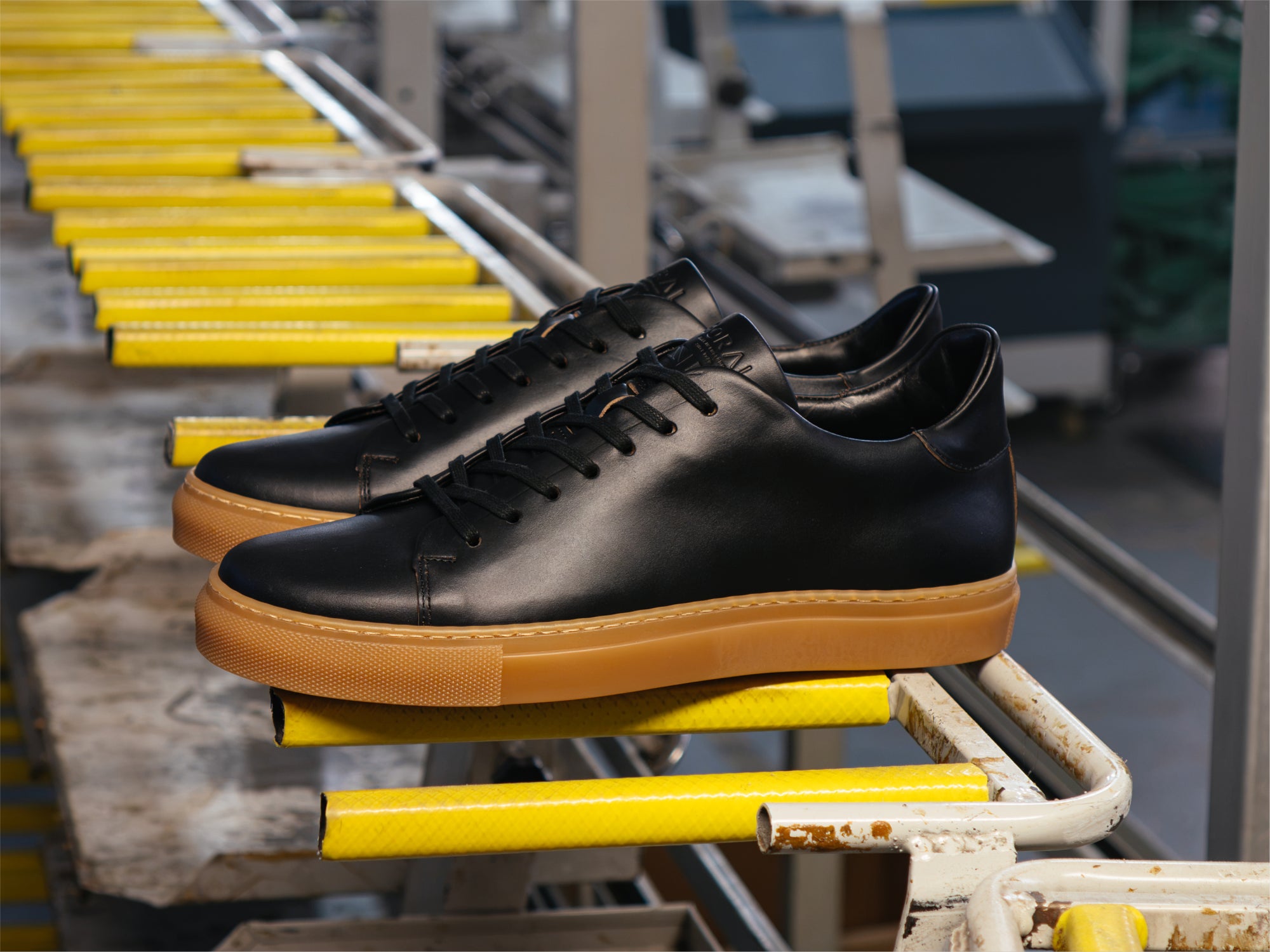 MELLOR II Sneaker - Horween Black Leather Ready To Ship - GORAL 