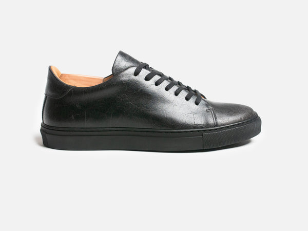 The Mellor II Sneaker - Charles F Stead Crazy Cow Black - GORAL 