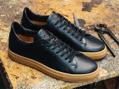 MELLOR II Sneaker - Horween Black Leather Ready To Ship - GORAL 
