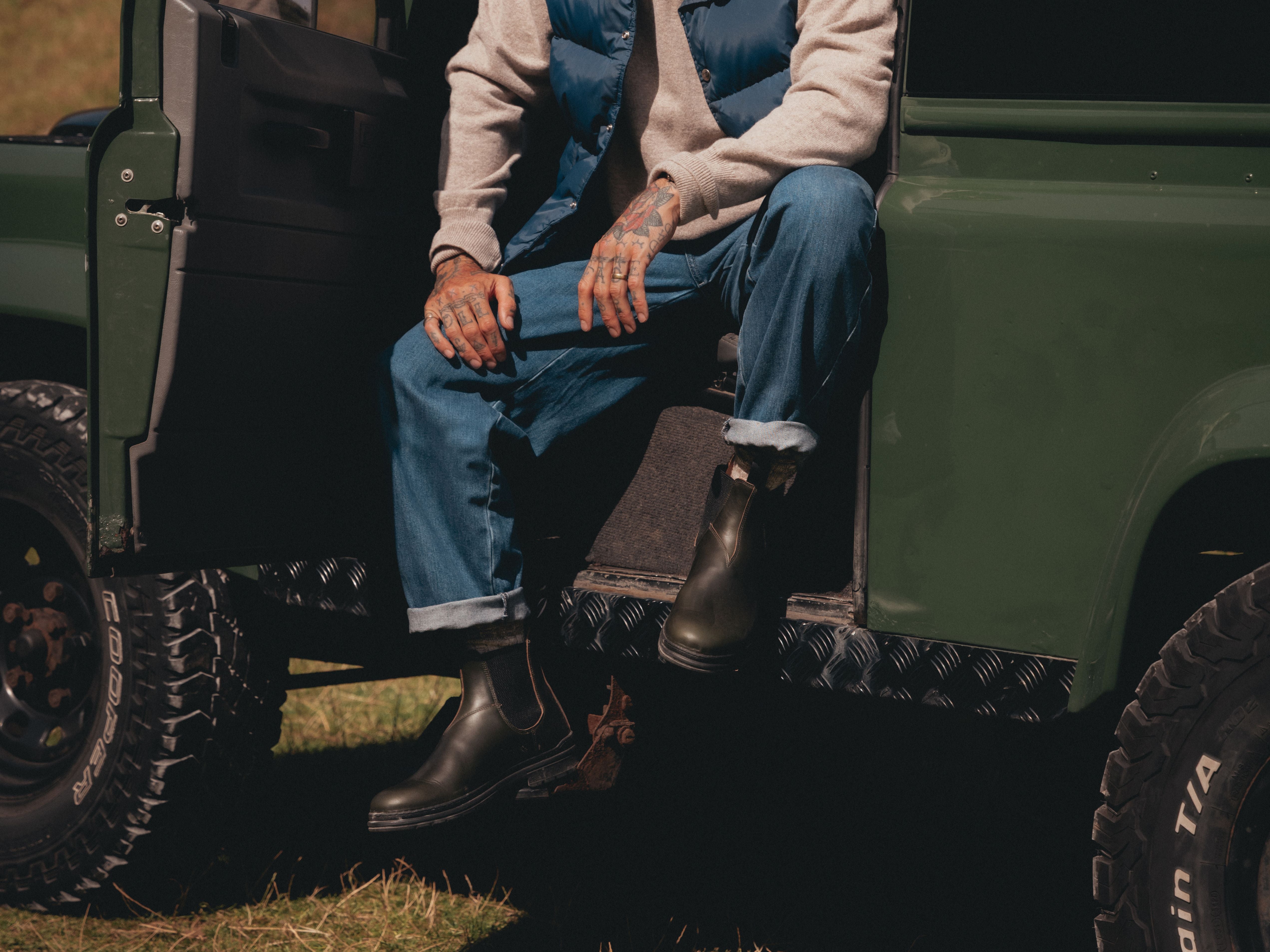 The Baslow Chelsea Boot - Horween Chromexcel Forest Green Leather - GORAL 