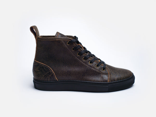 Rose Anvil X GORAL SMUGS High Top Sneaker 2.0 - Charles F Stead Spitfire Leather PRE-ORDER