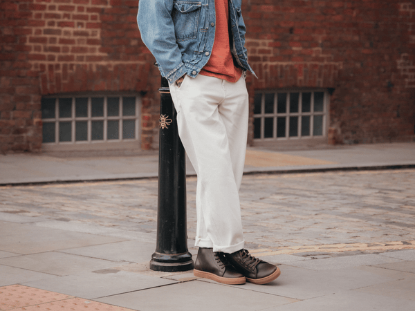 Rose Anvil X GORAL SMUGS High Top Sneaker 2.0 - Horween Dark Brown PRE-ORDER - GORAL 