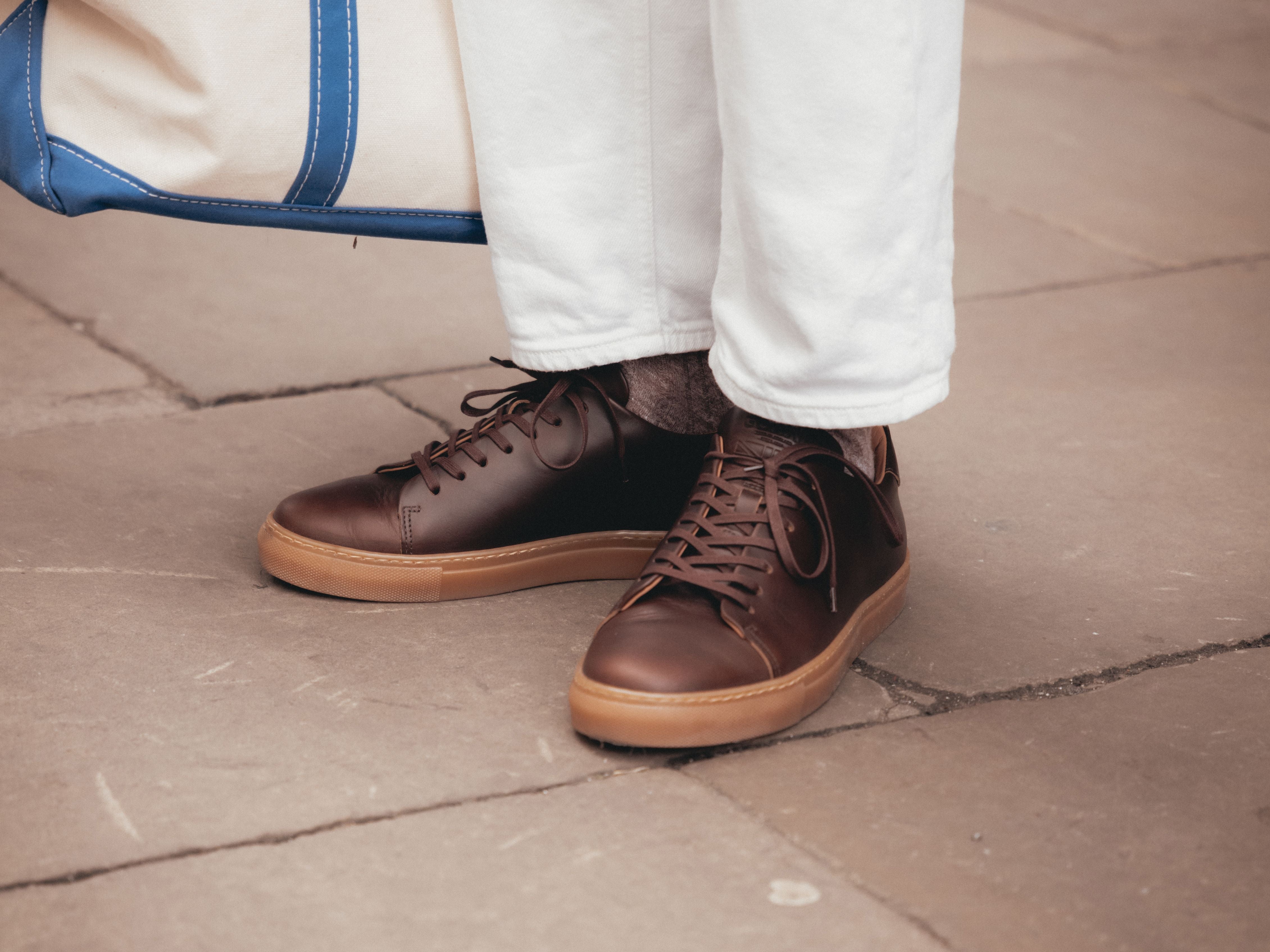 The Mellor II Sneaker - Horween Dark Brown Leather - GORAL 