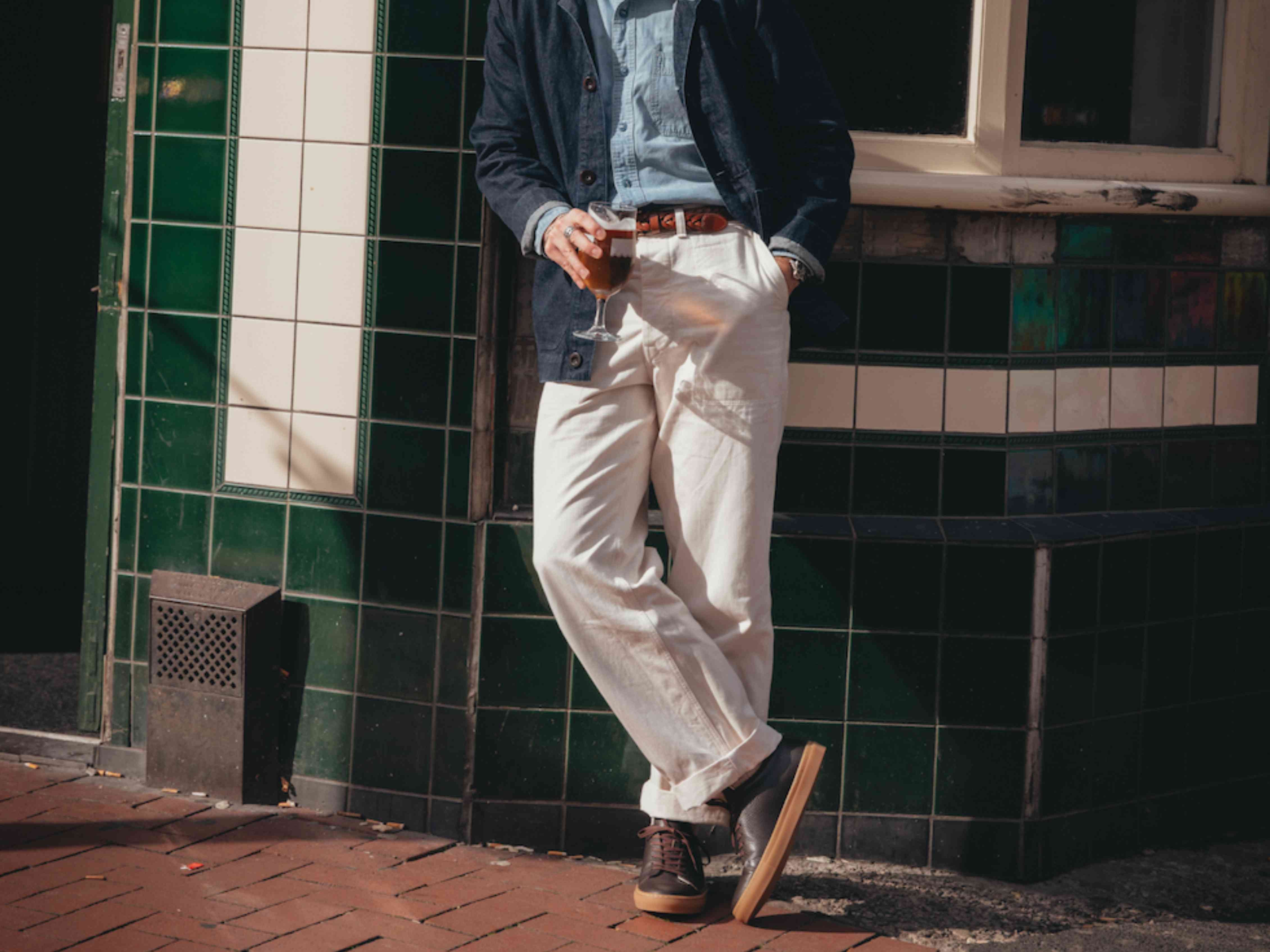 The Mellor II Sneaker - Mastrotto Adria Chocolate Leather - Ready To Ship