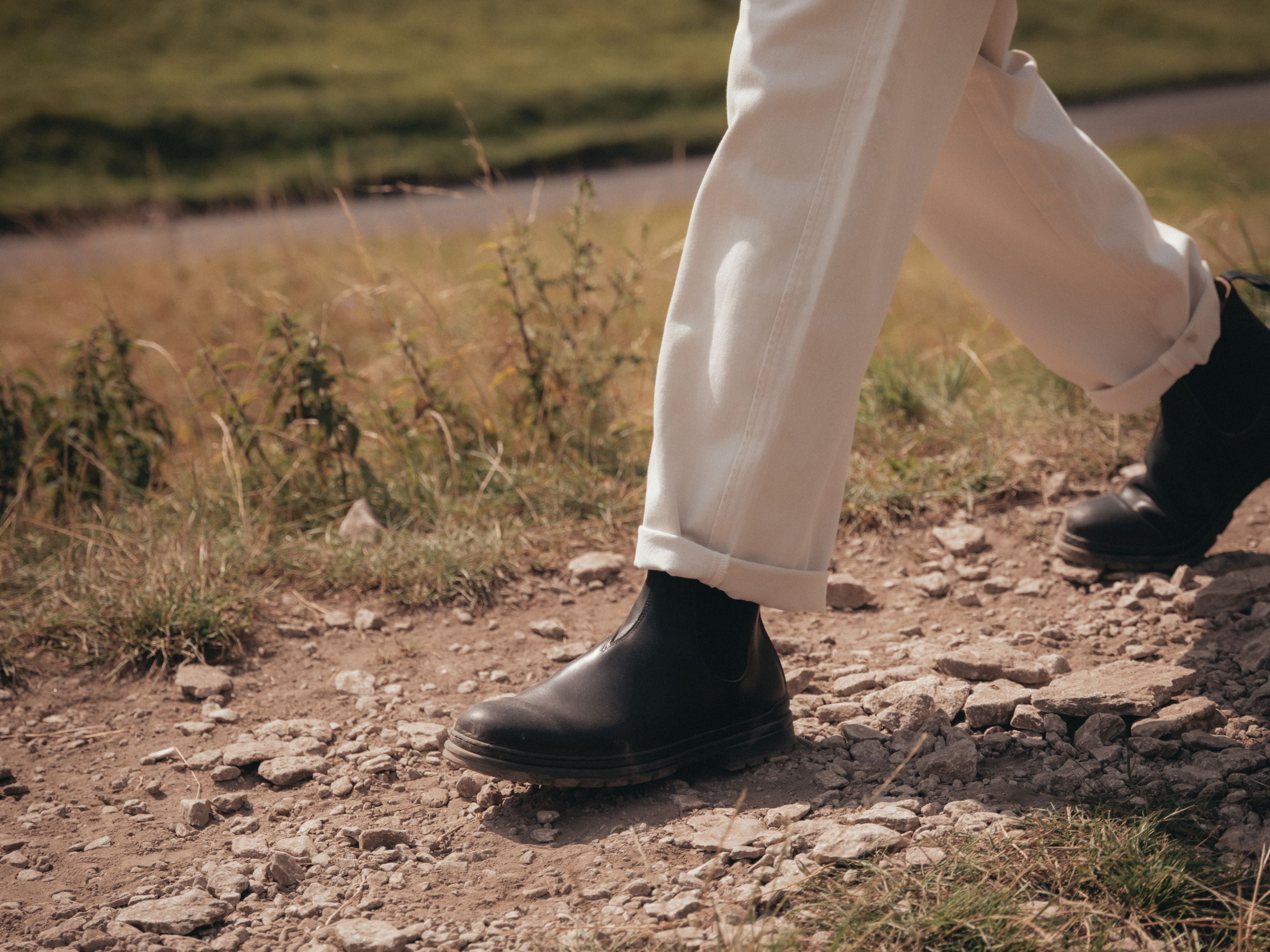 The Baslow Chelsea Boot - Horween Chromexcel Black Leather