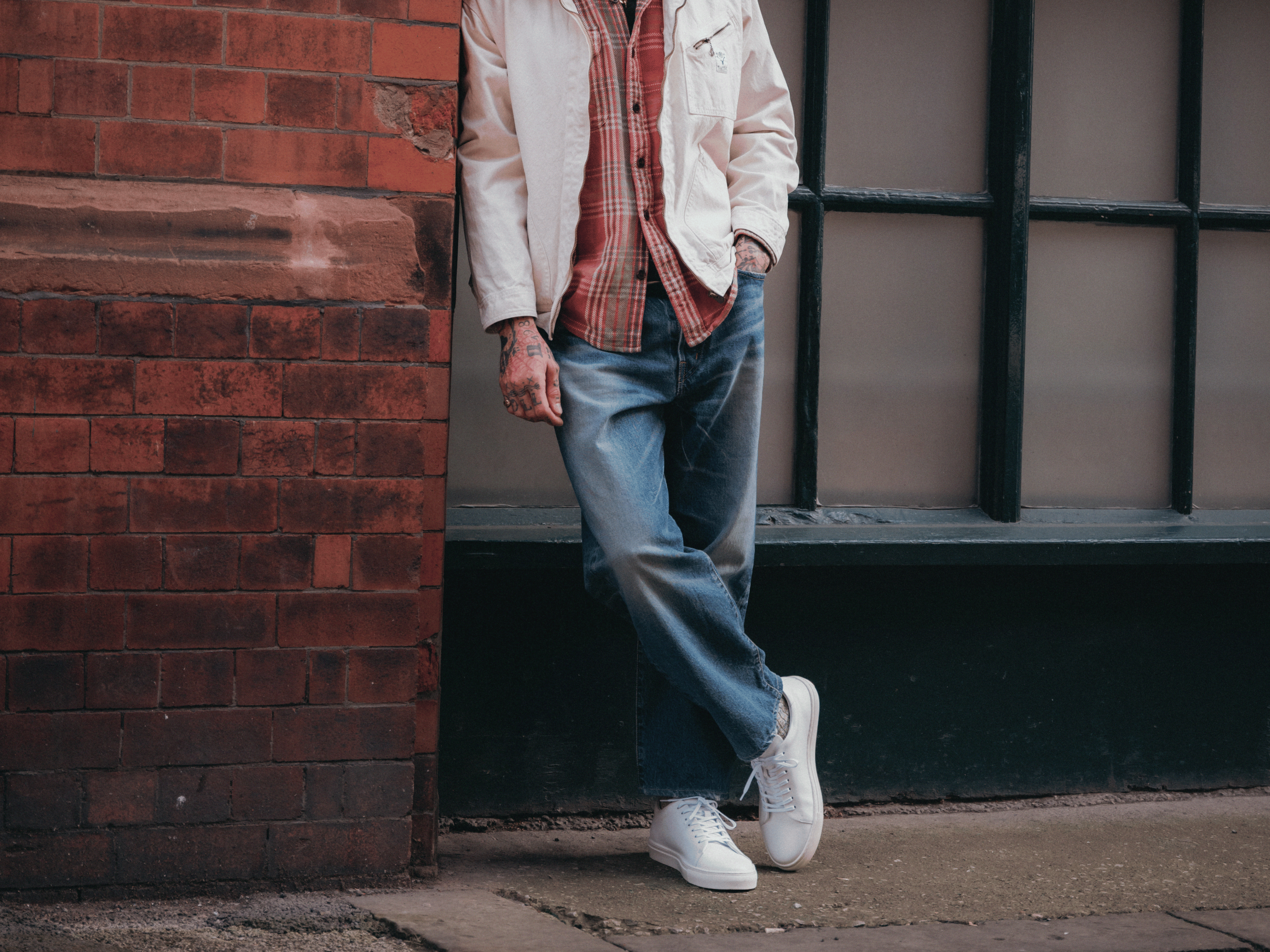 The Mellor II Sneakers - Calfskin Nappa White Leather - Ready To Ship