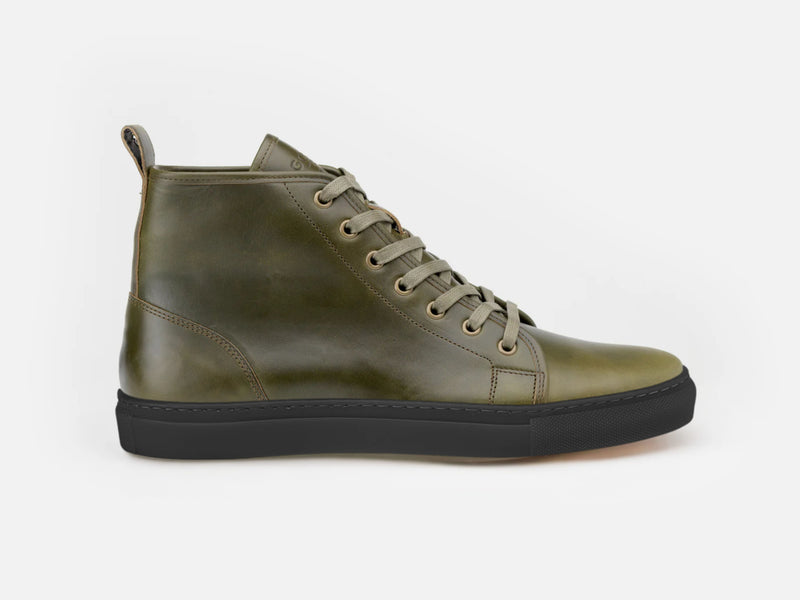 Rose Anvil X GORAL SMUGS High Top Sneaker 2.0 - Horween Forest PRE-ORDER